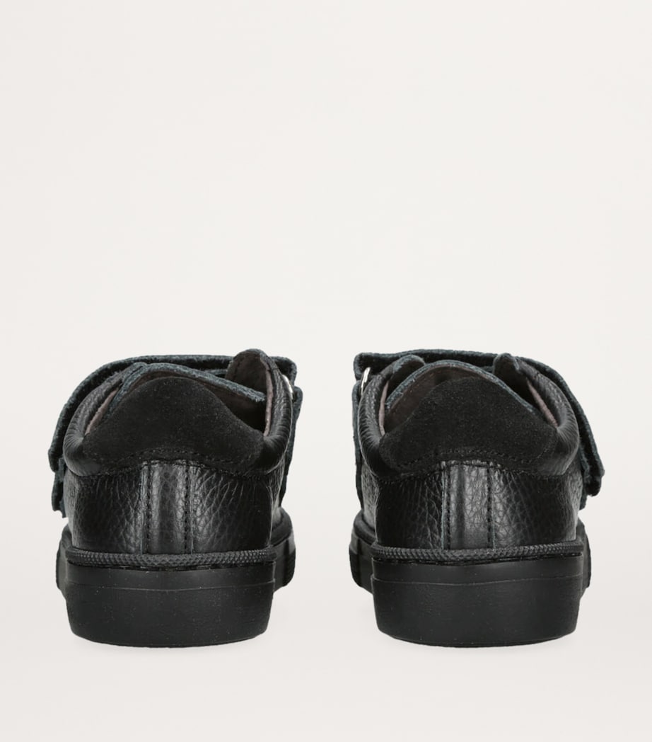 papouelli Leather Atlas Sneakers Black Image 2