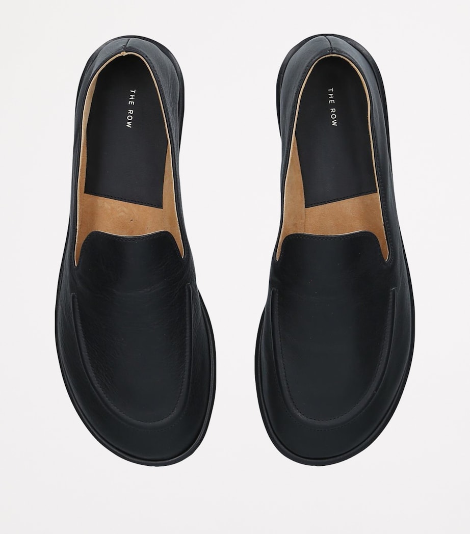 Canal Leather Loafers BLACK Image 5