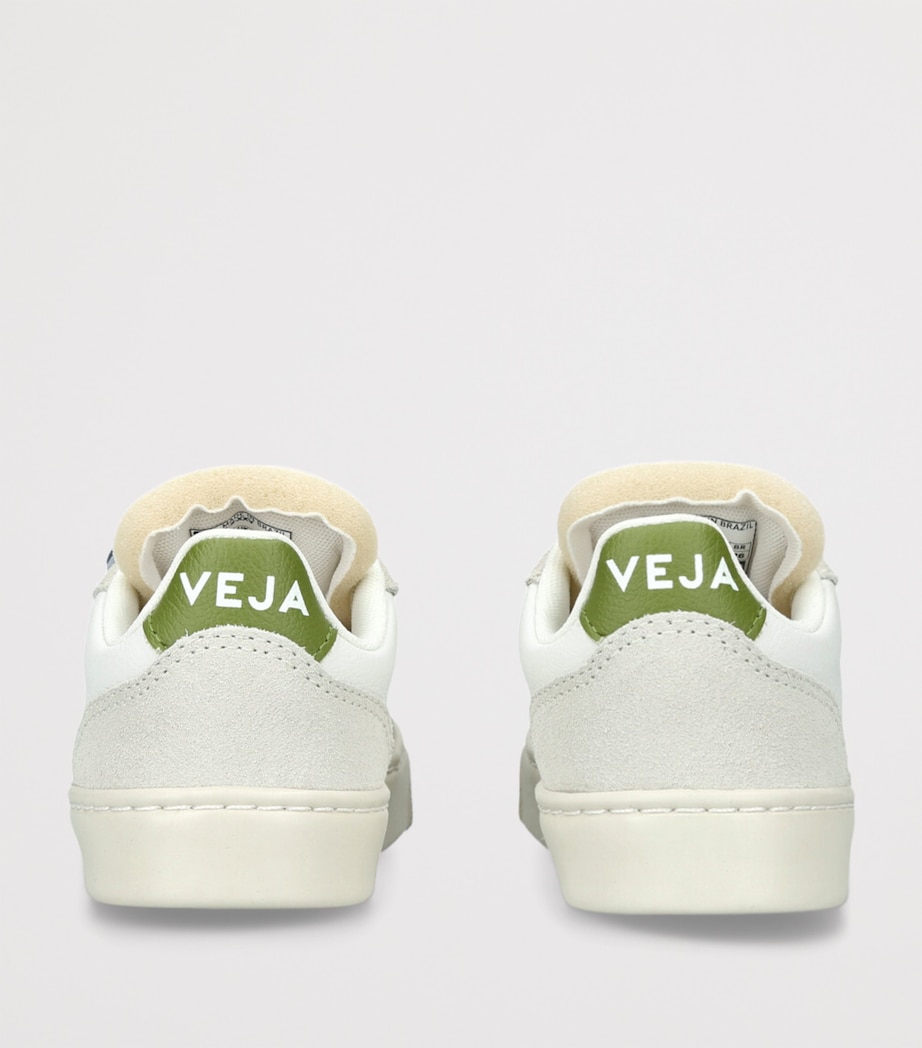 Leather V-90 Sneakers GREEN COMB Image 2