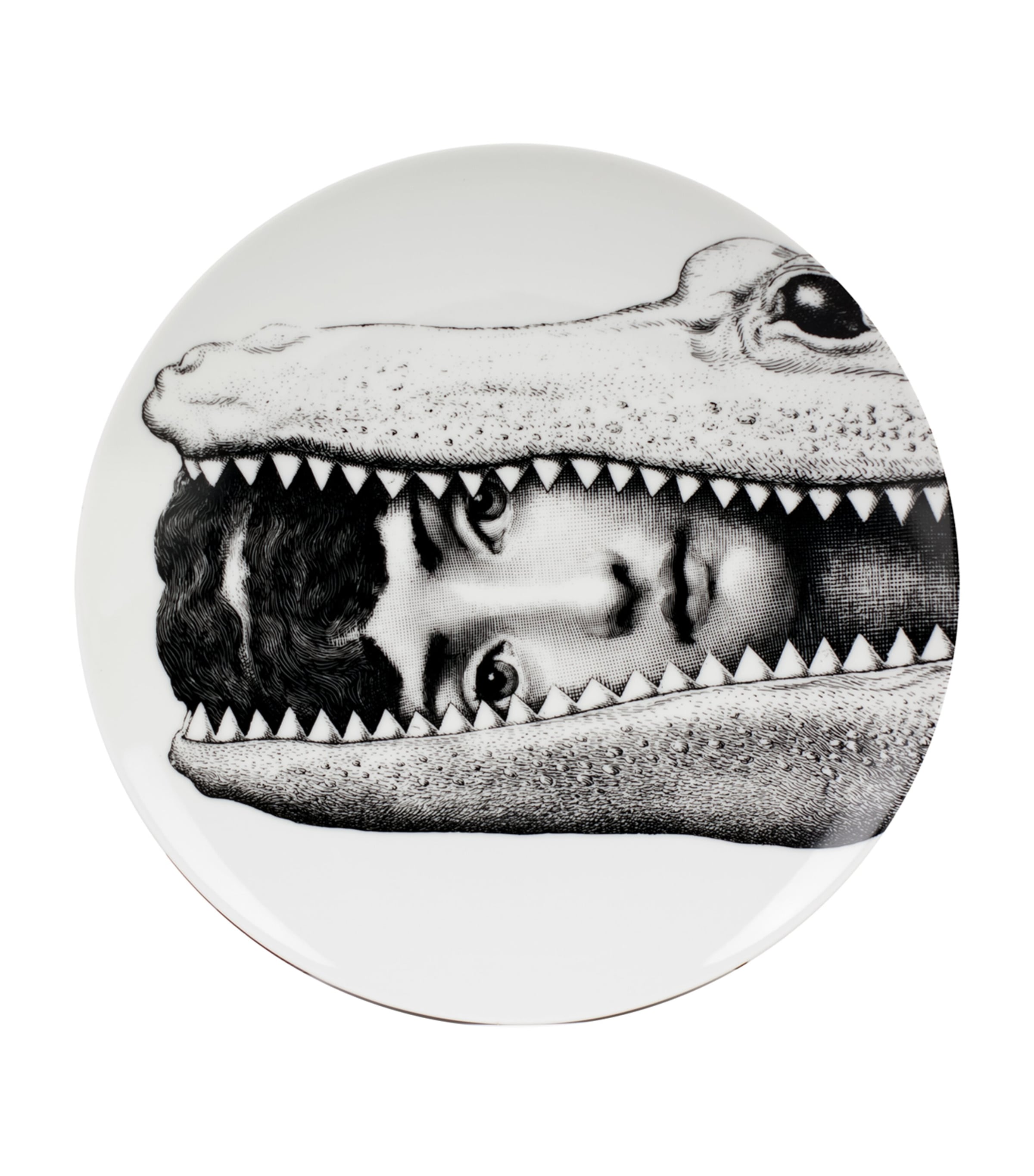 Fornasetti Tema e Variazioni No. 233 Wall Plate (26cm) | Home Accessories | Wall Plates | Designers | Fornasetti