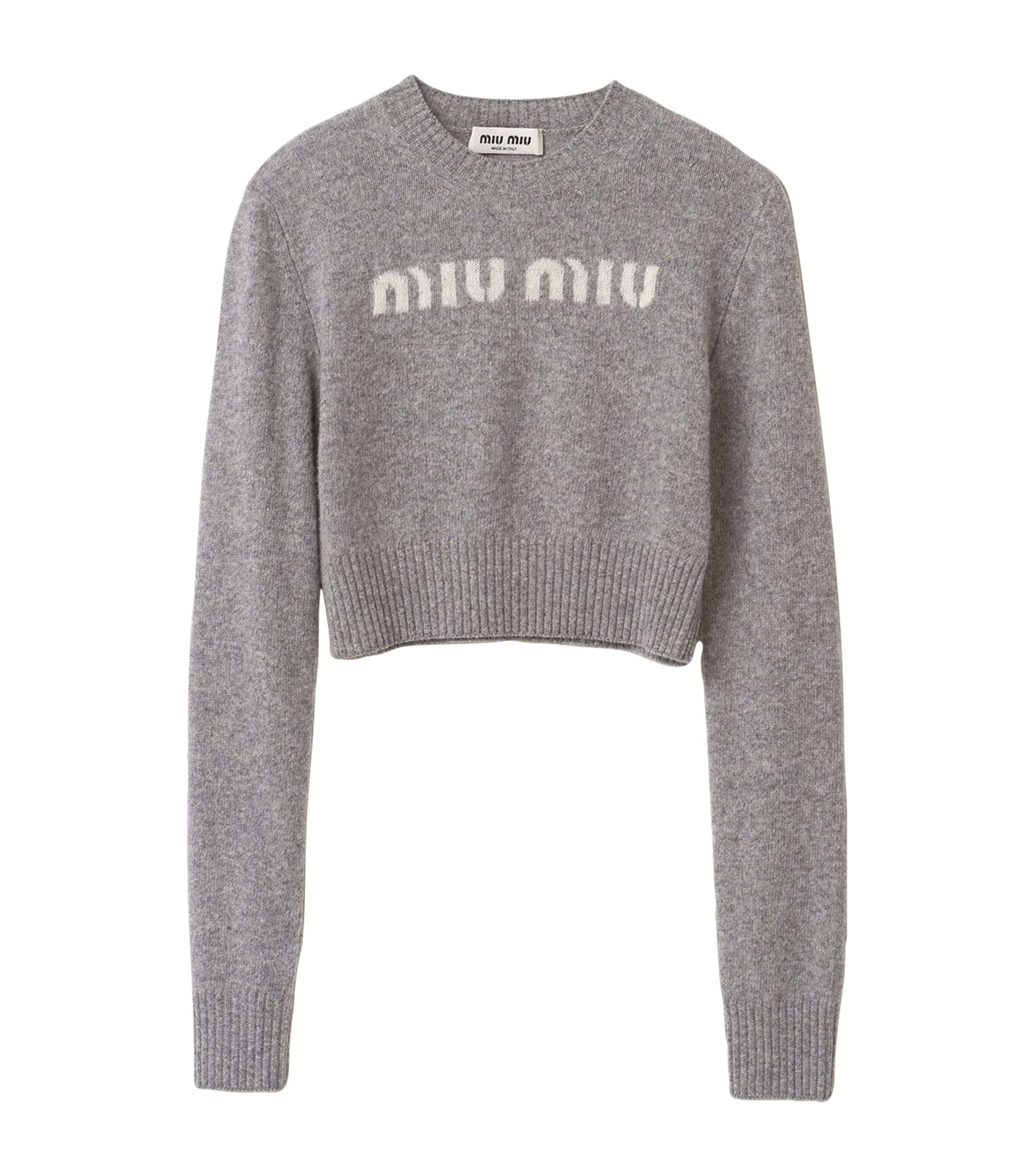 Cashmere Logo Sweater F0031 Image 1