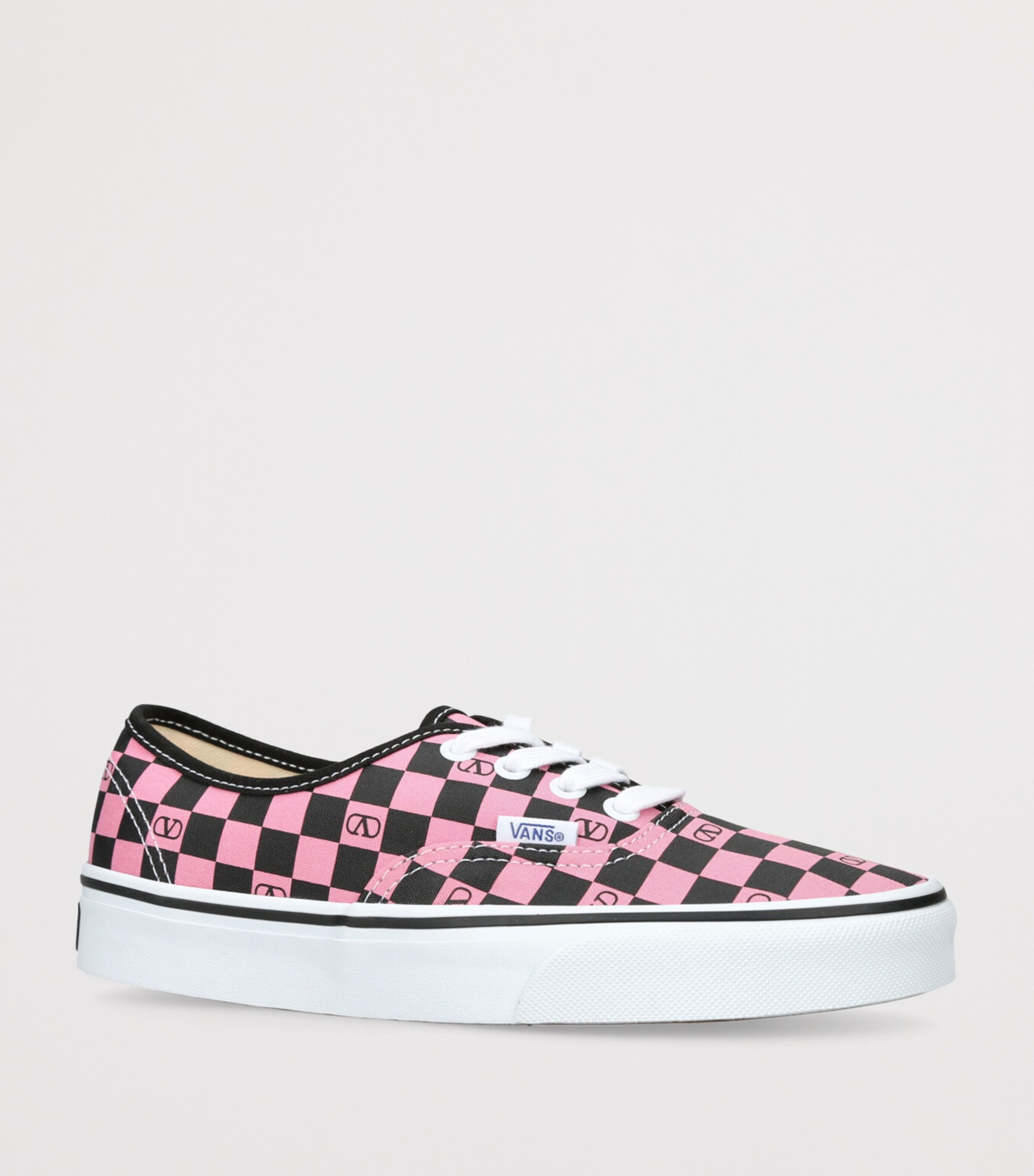 x Vans Canvas Checkerboard Sneakers PINK COMB Image 3