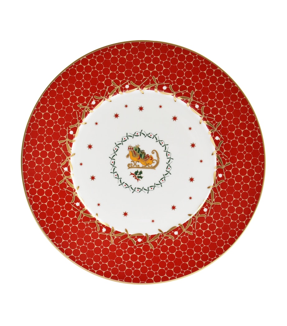 Set of 4 Assorted Dessert Plates (21cm) MULTICOLORE Image 2