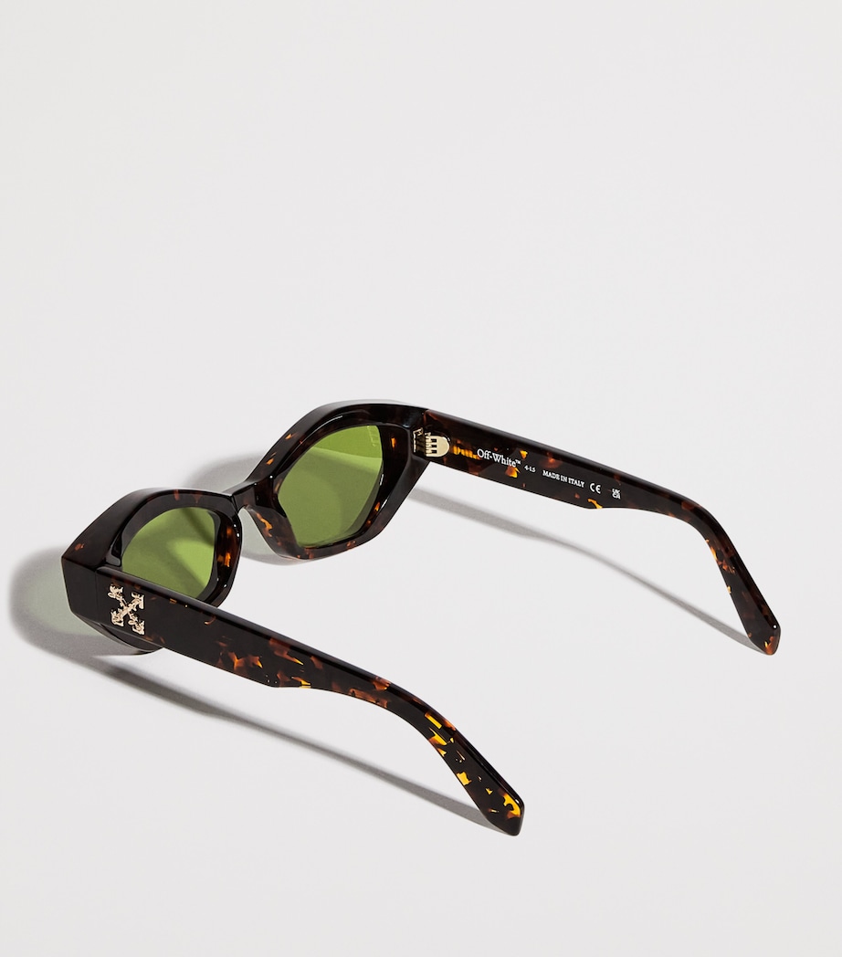 Metal Hilo Sunglasses HAVANA - GREEN Image 3