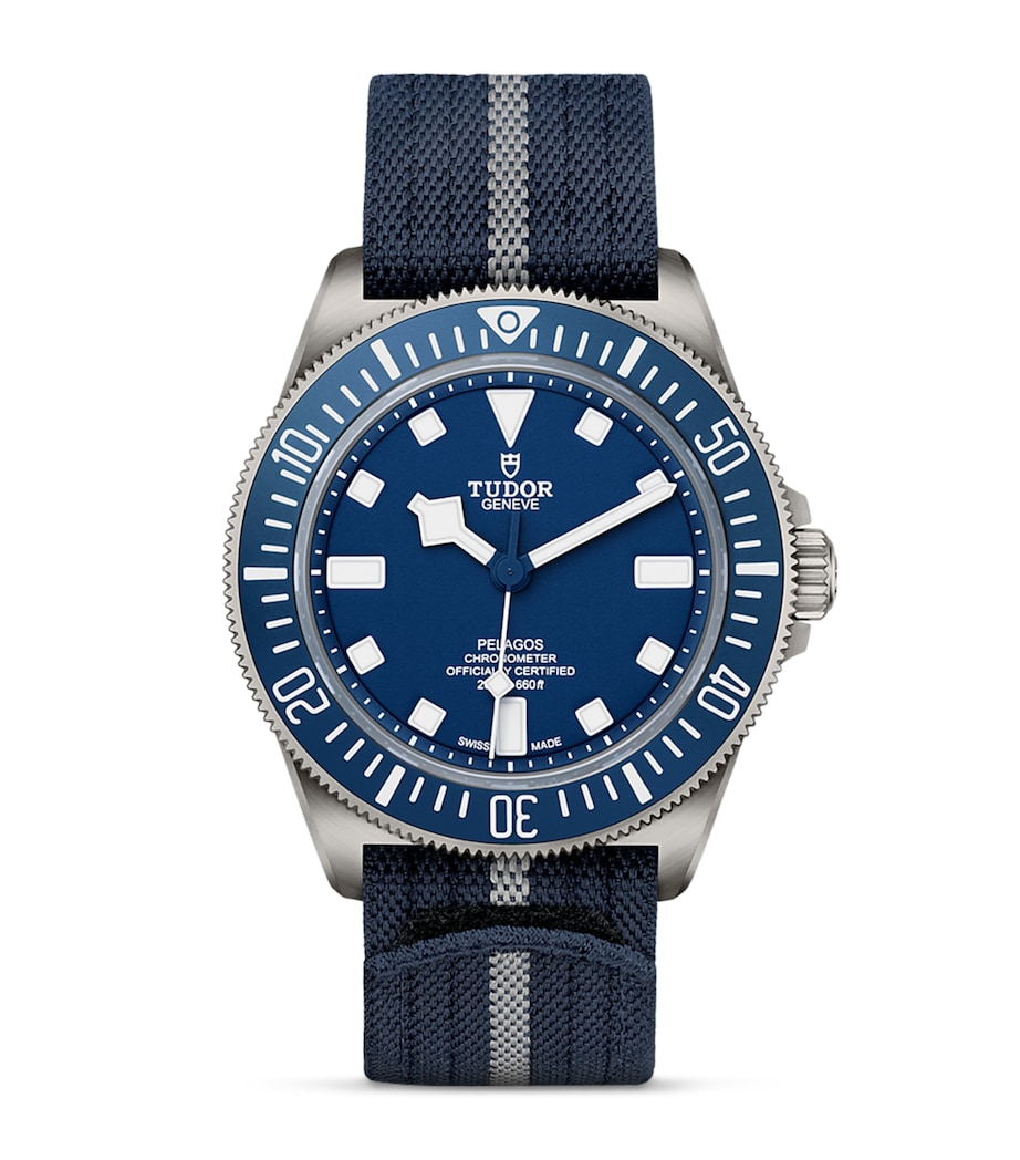 Pelagos FXD Titanium Watch 42mm BLUE Image 1
