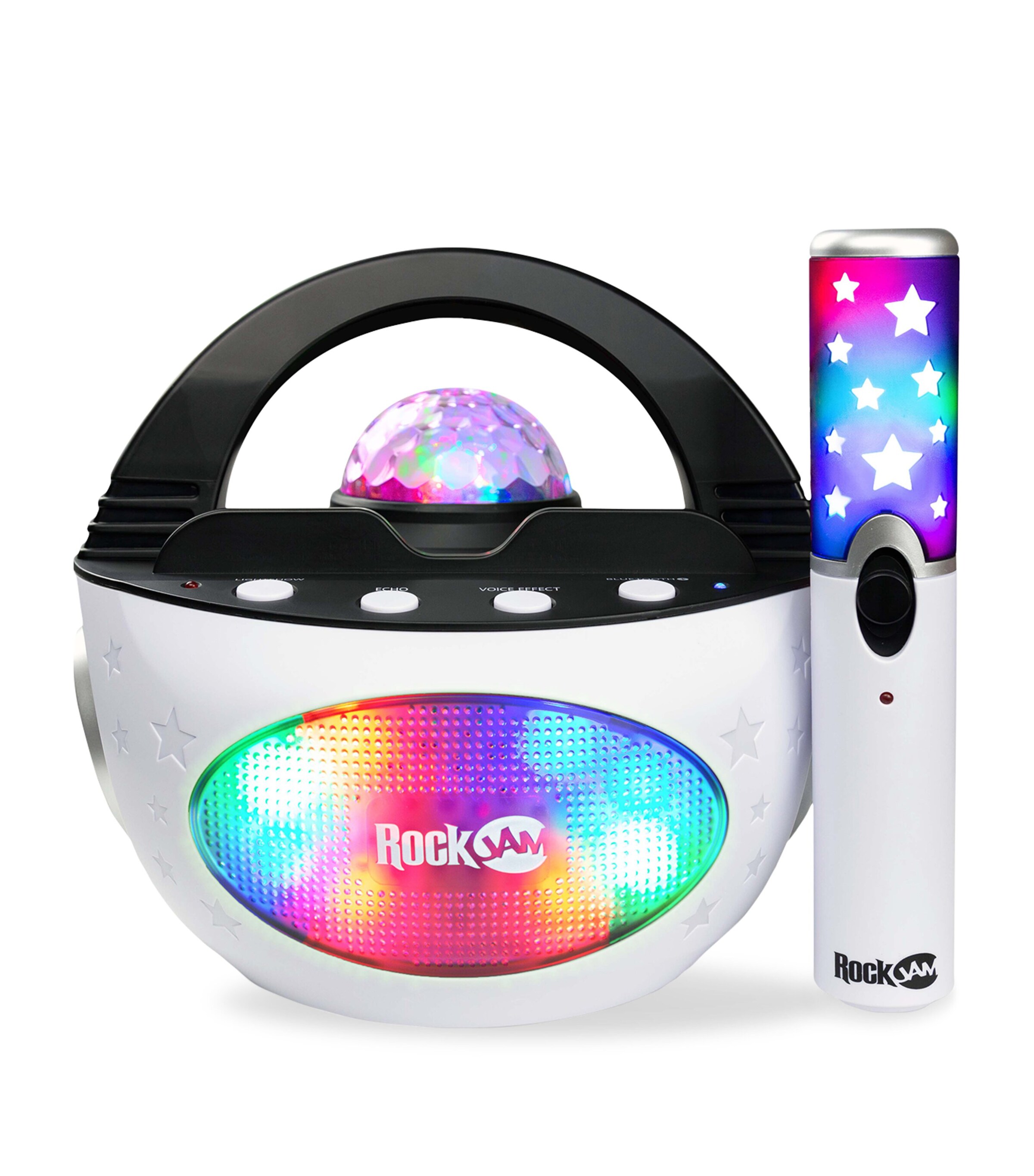 Rock Jam K-Pop Bluetooth Karaoke Machine Image 1
