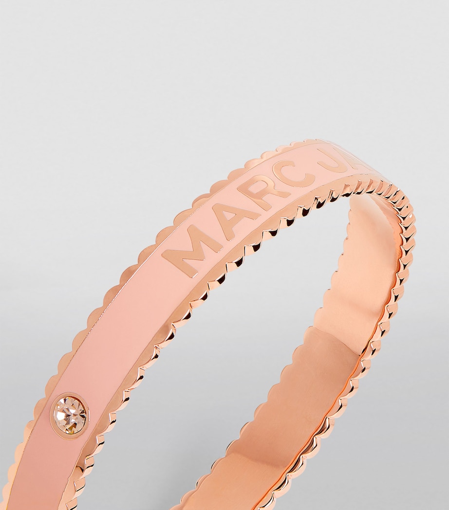 Gold-Plated The Medallion Bangle 277 ROSE GOLD Image 5