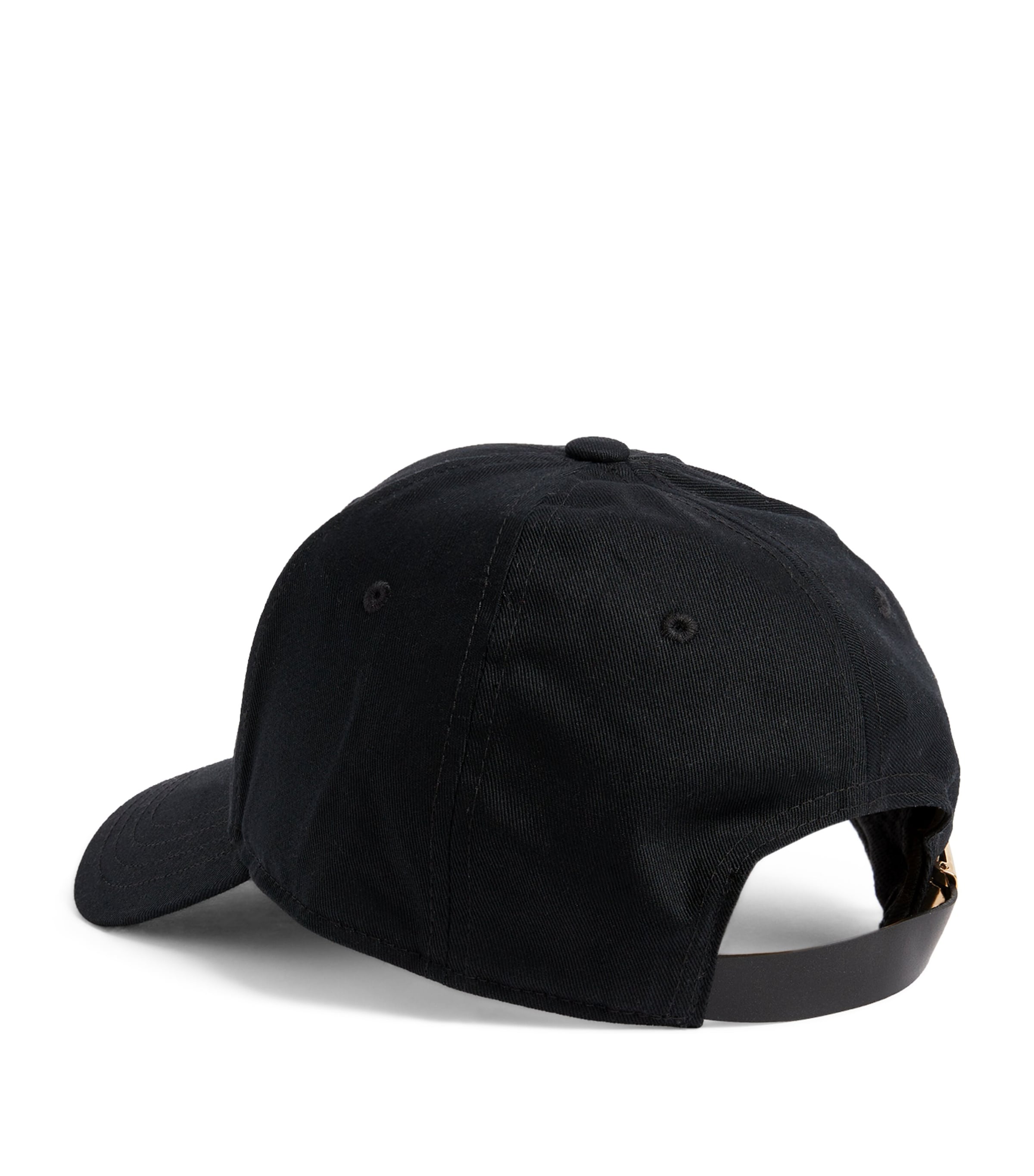 Icon Logo Baseball Cap BLK W/GOLD LOGO-285 Image 2