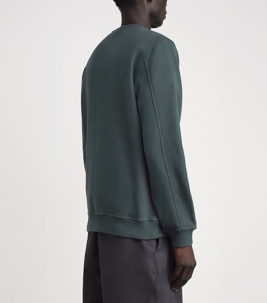 Stone Island Mens Cotton Compass Pocket Sweatshirt Image 5