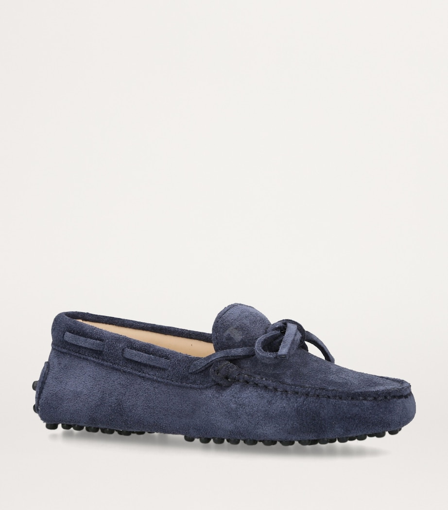 Suede Gommini Loafers NAVY Image 3