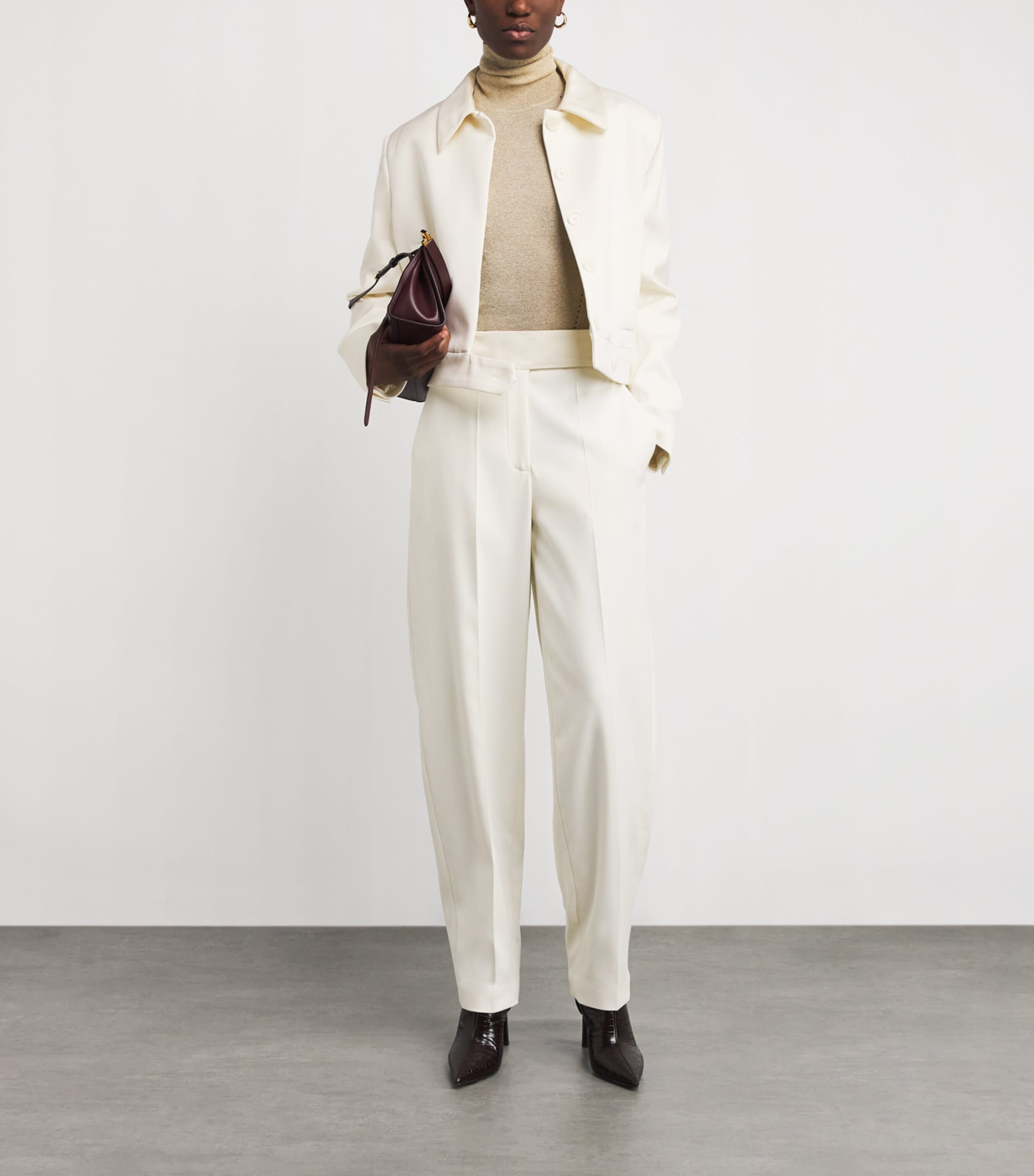 Crepe Aix Tailored Trousers WAX Image 2