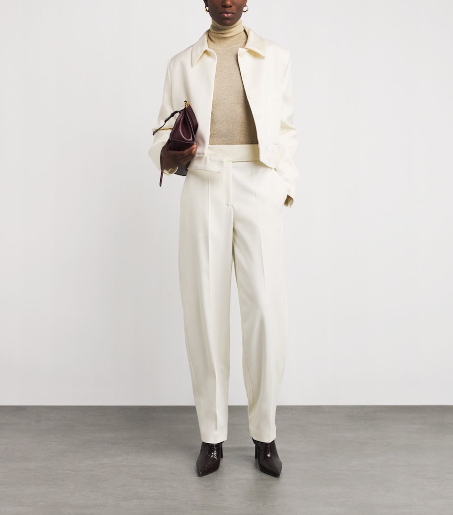 Crepe Aix Tailored Trousers WAX Image 2