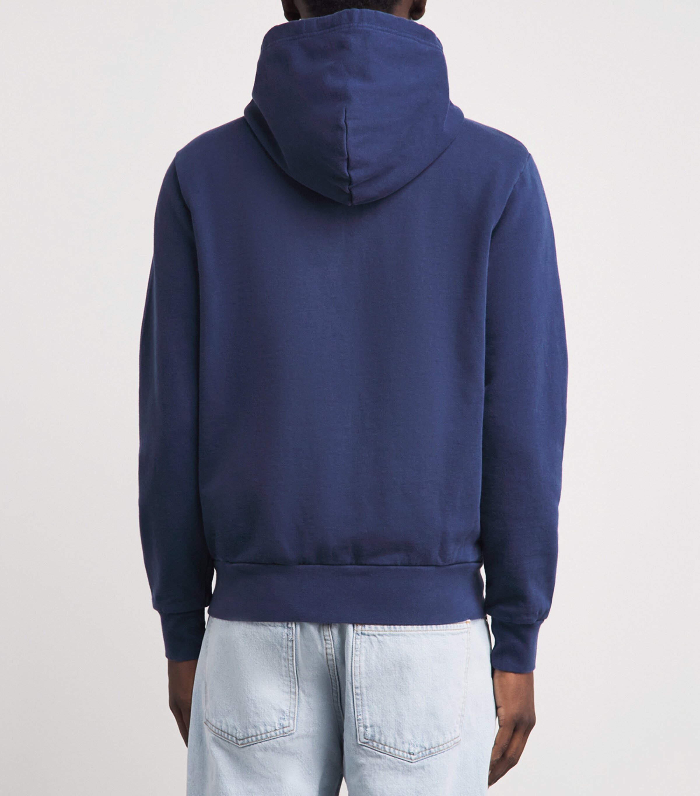 Polo Ralph Lauren Mens Polo Pony Zip-Up Hoodie Cruise Navy Image 5