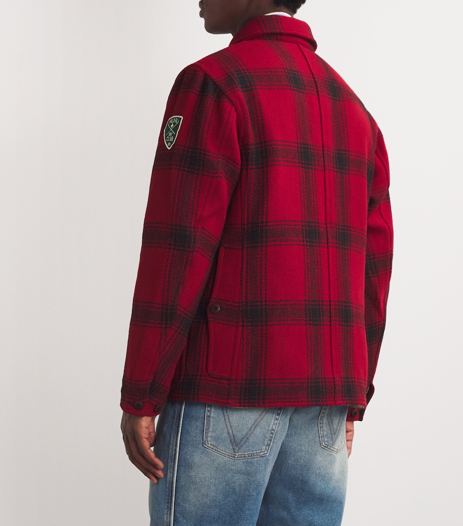 Wool Check Jacket MULTI Image 4