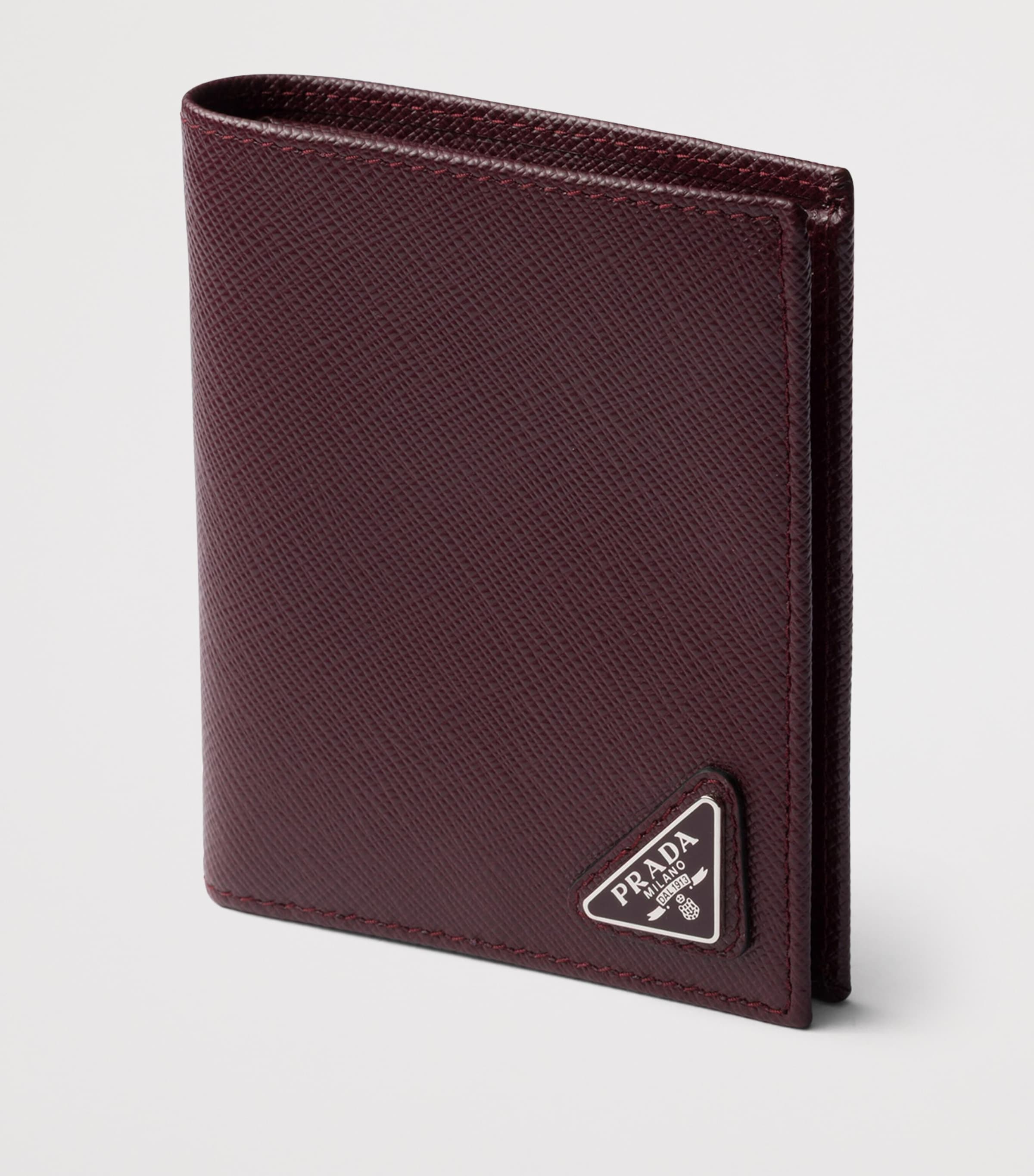 Saffiano Leather Logo Wallet F0007 Image 4