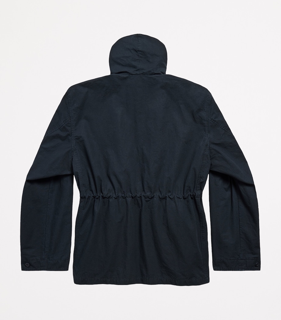 Balenciaga Mens Uniform Parka Coat Image 2