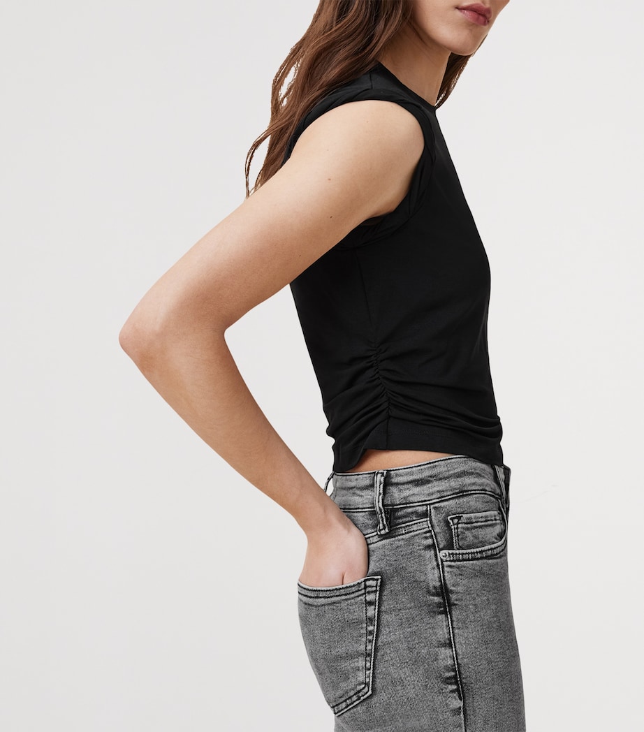 Cotton-Modal West Tank BLACK Image 5