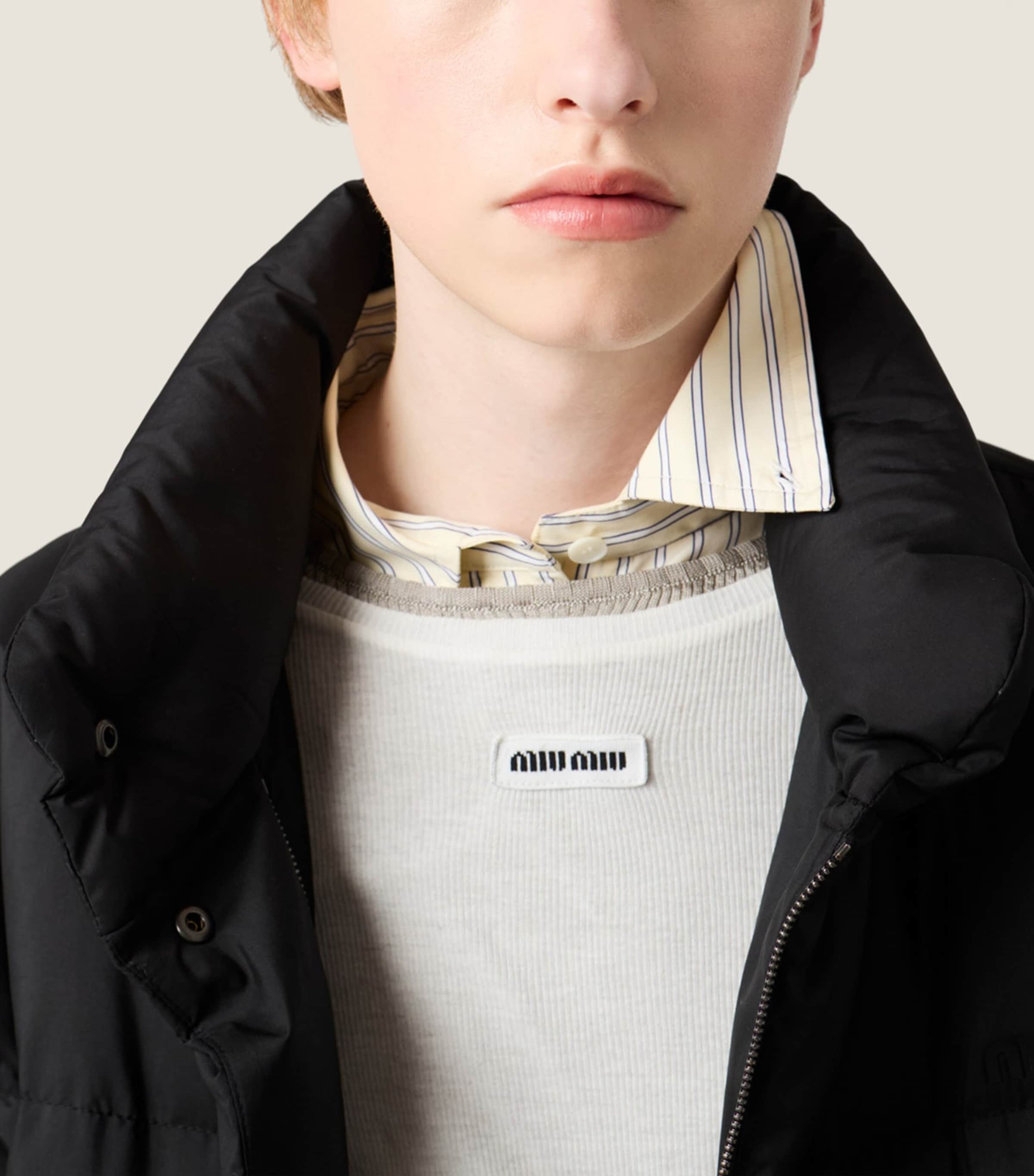 Down Technical Pongé Puffer Jacket F0002 Image 4