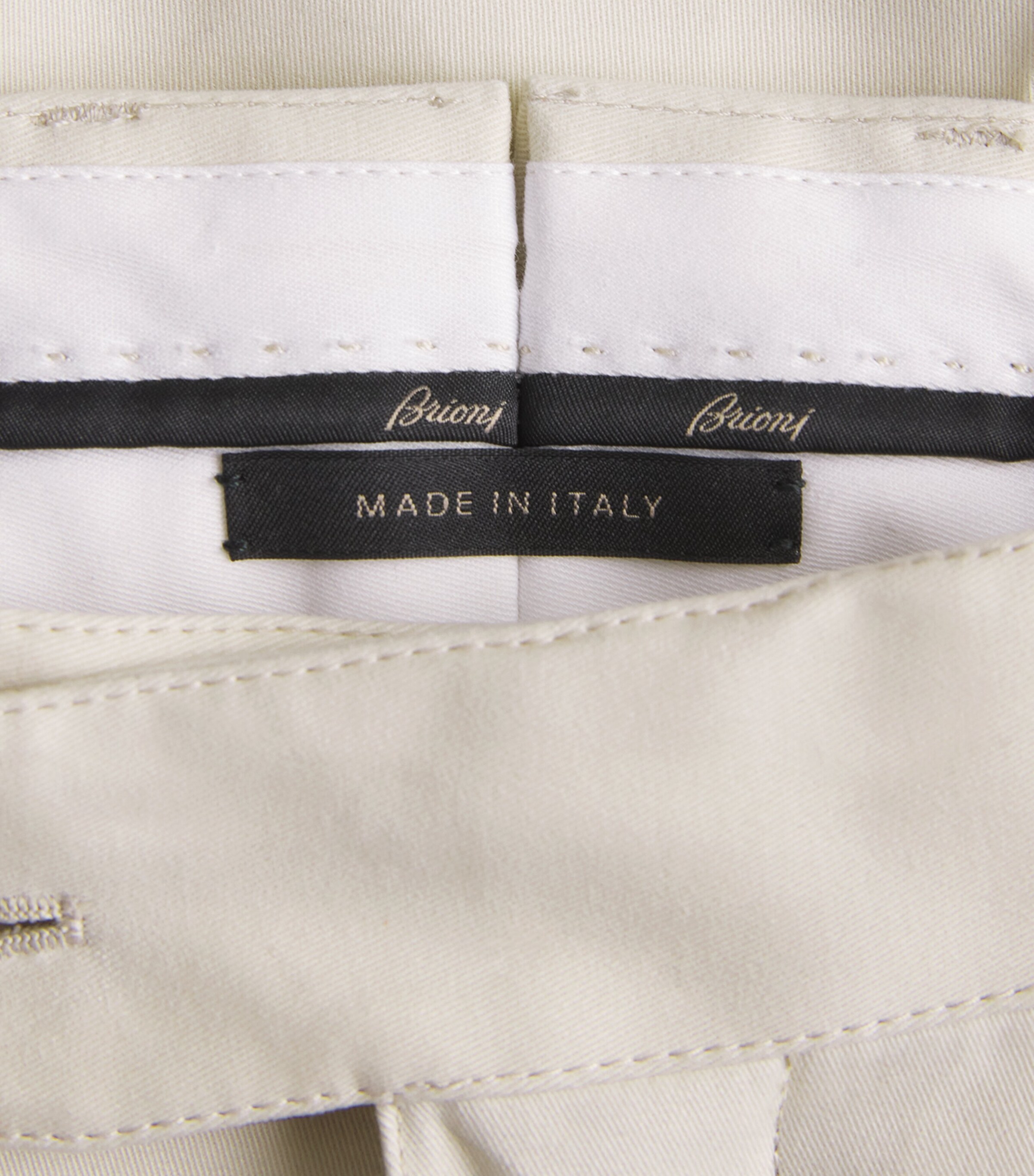 Brioni Mens Wool Tailored Trousers Image 6