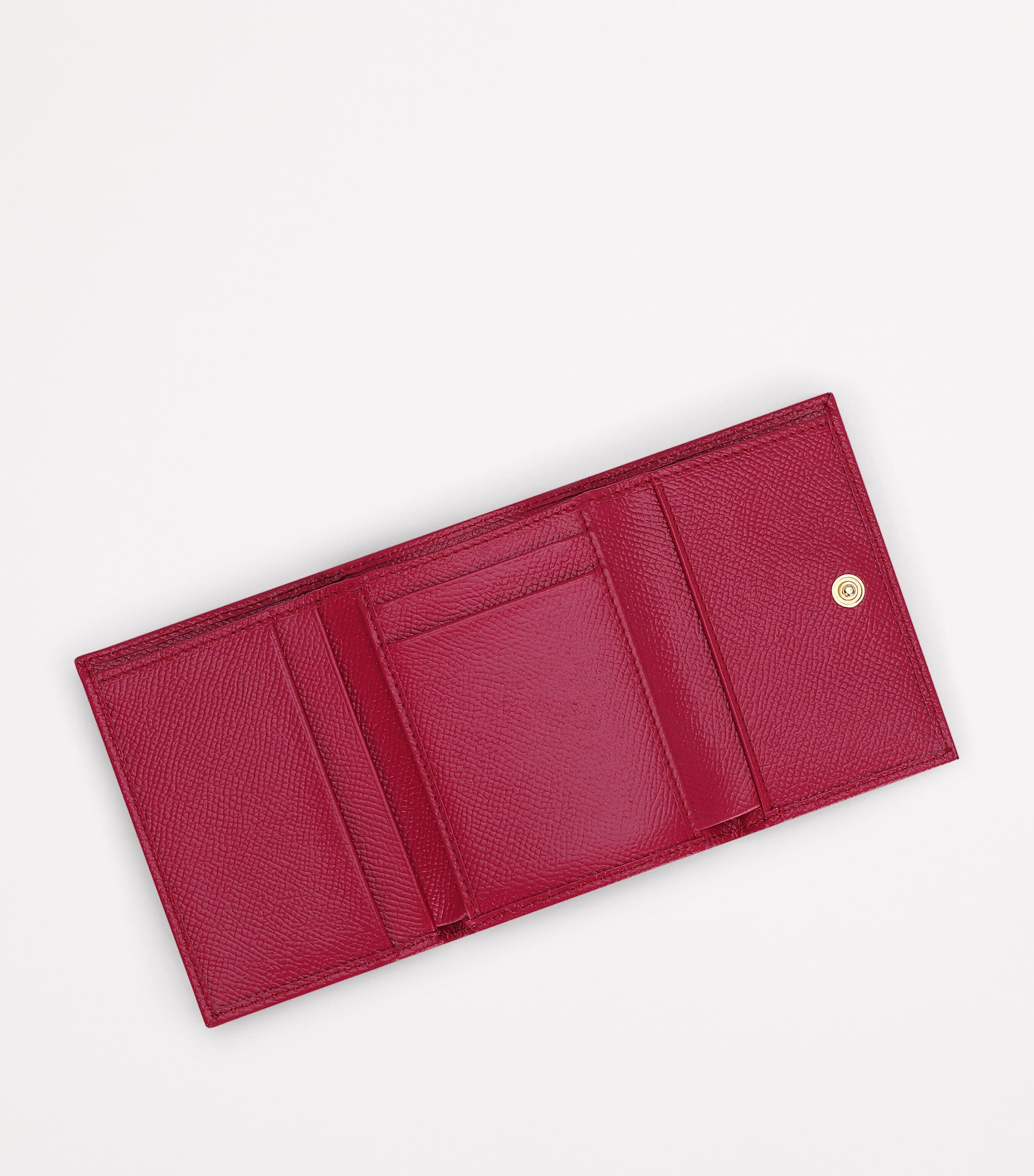 Leather Dauphine Wallet 8M073-WINE Image 3