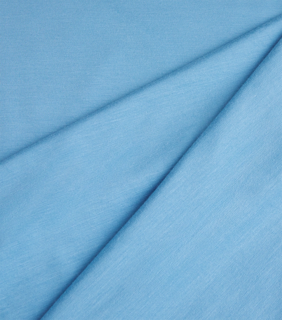 Micromodal T-Shirt 021 BLUE Image 5