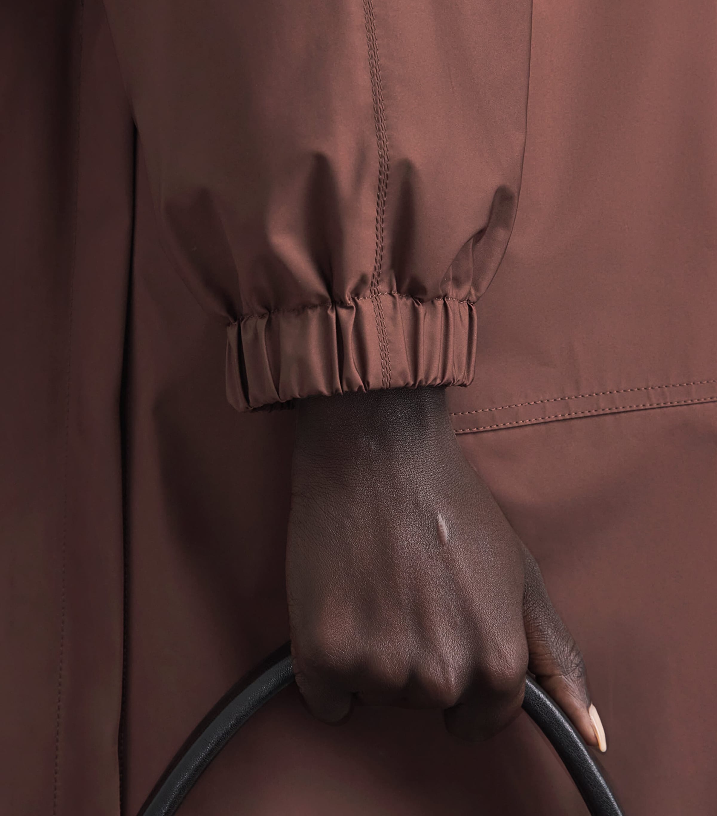 Yves Salomon Womens Waterproof Hooded Parka Image 3