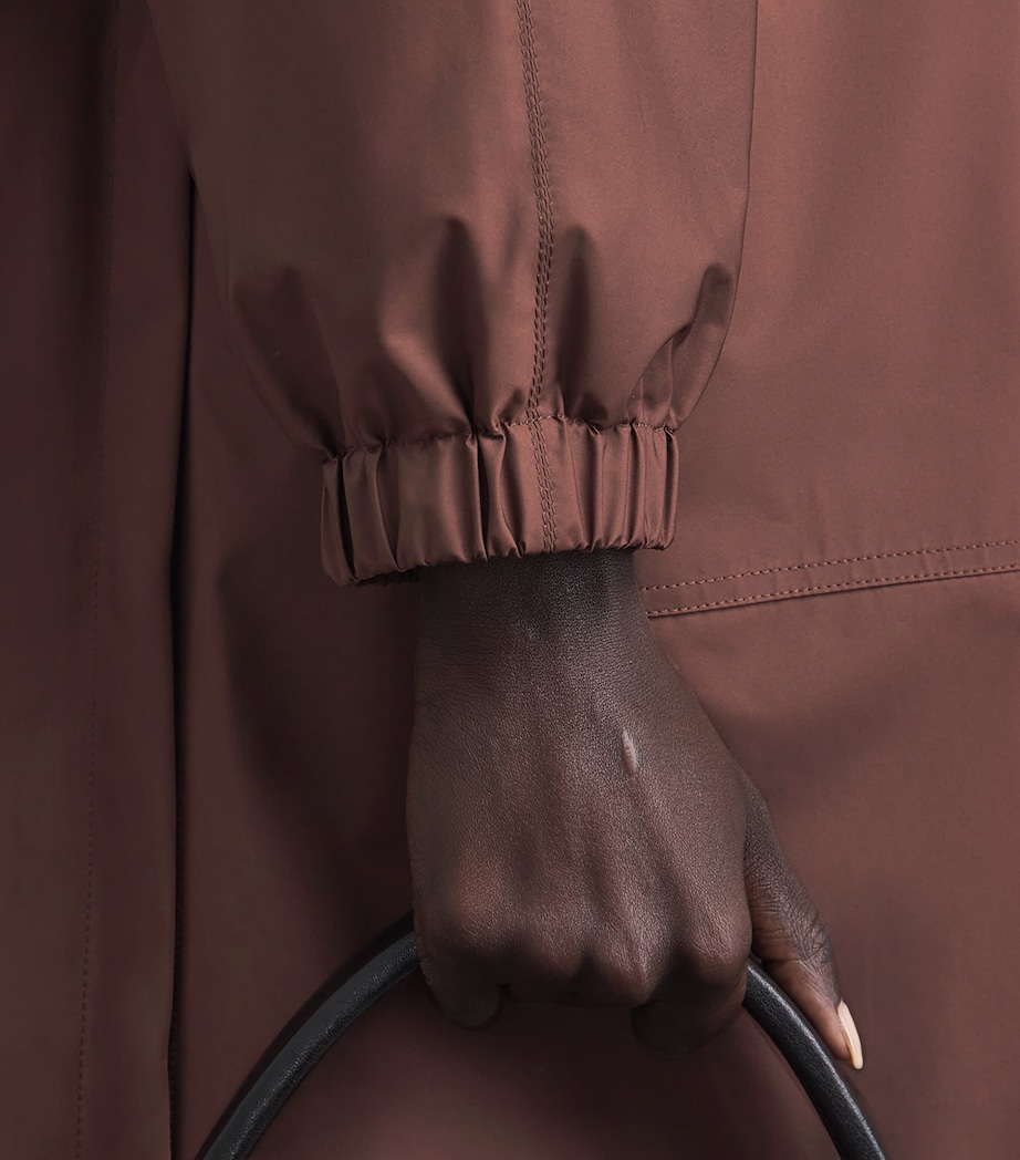 Yves Salomon Womens Waterproof Hooded Parka Image 3