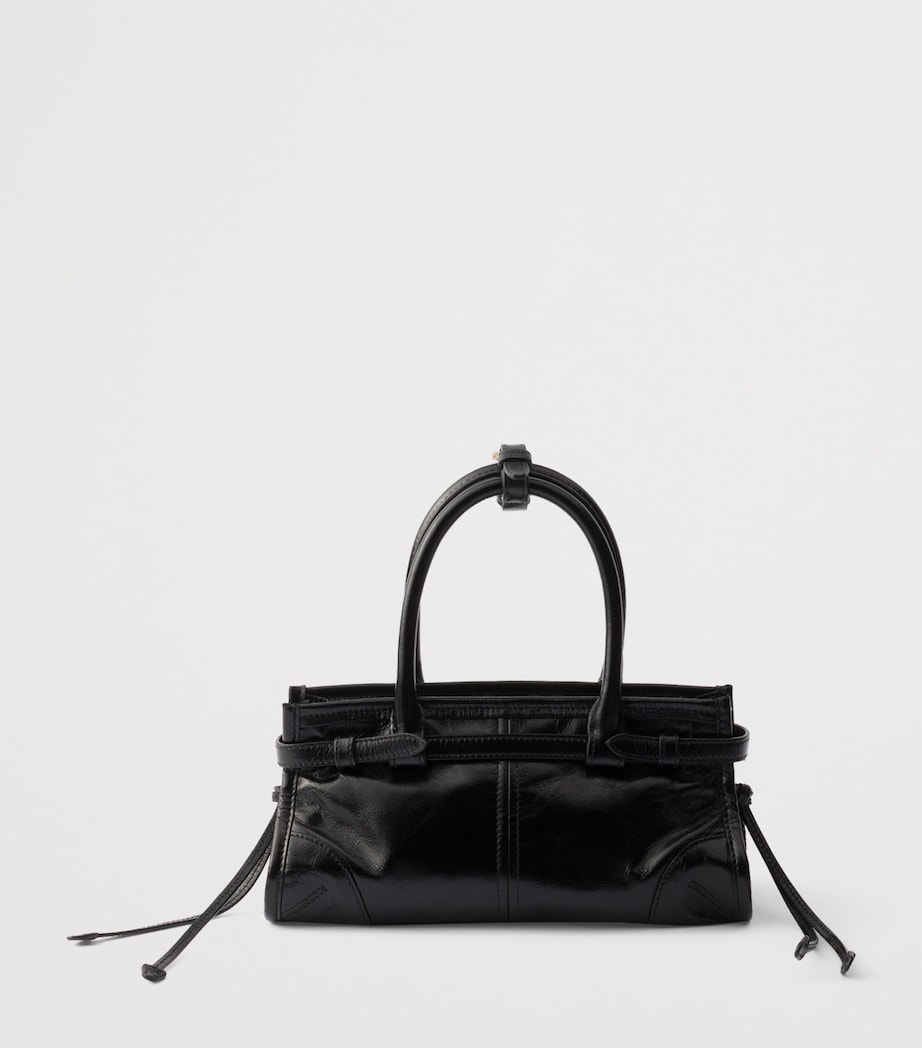 Mini Leather Bonnie Top-Handle Bag F0002 Image 3