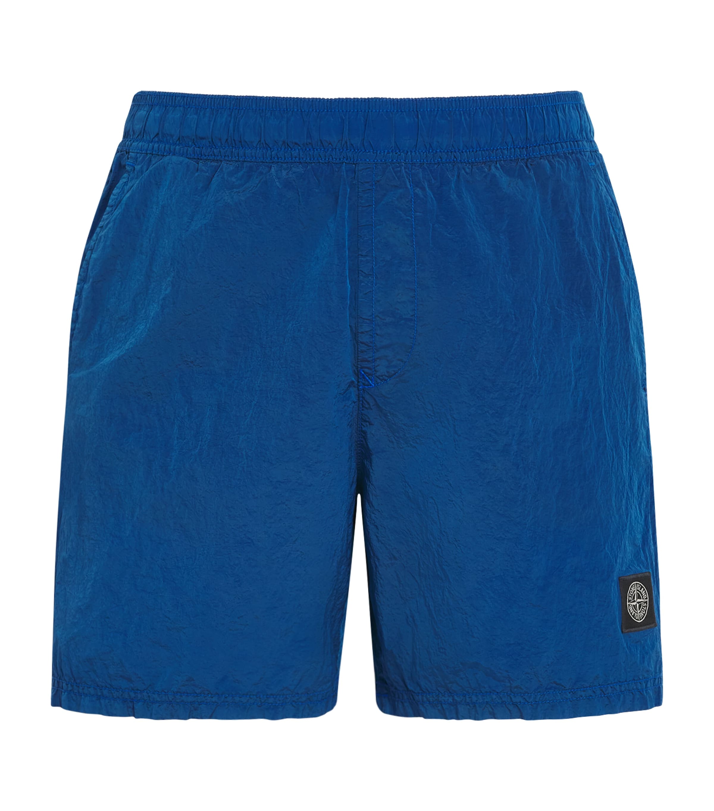 Stone Island Mens Recycled Logo Swim Shorts Image 1