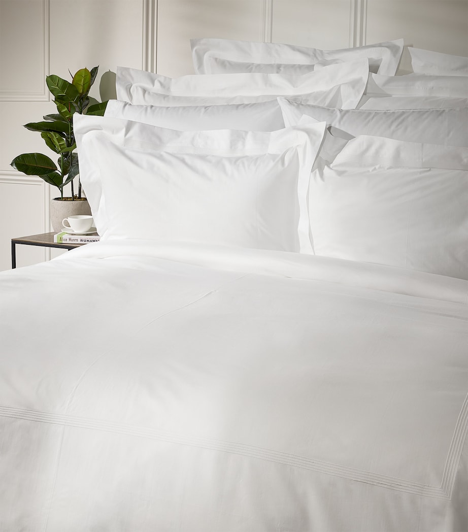 Barley King Fitted Sheet (150cm x 200cm) WHITE Image 2