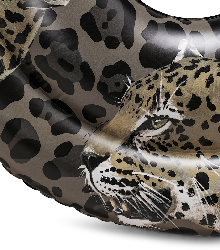 Dolce&Gabbana Casa Leopardo Inflatable Pool Ring (130cm) Leopardo F.do Image 2