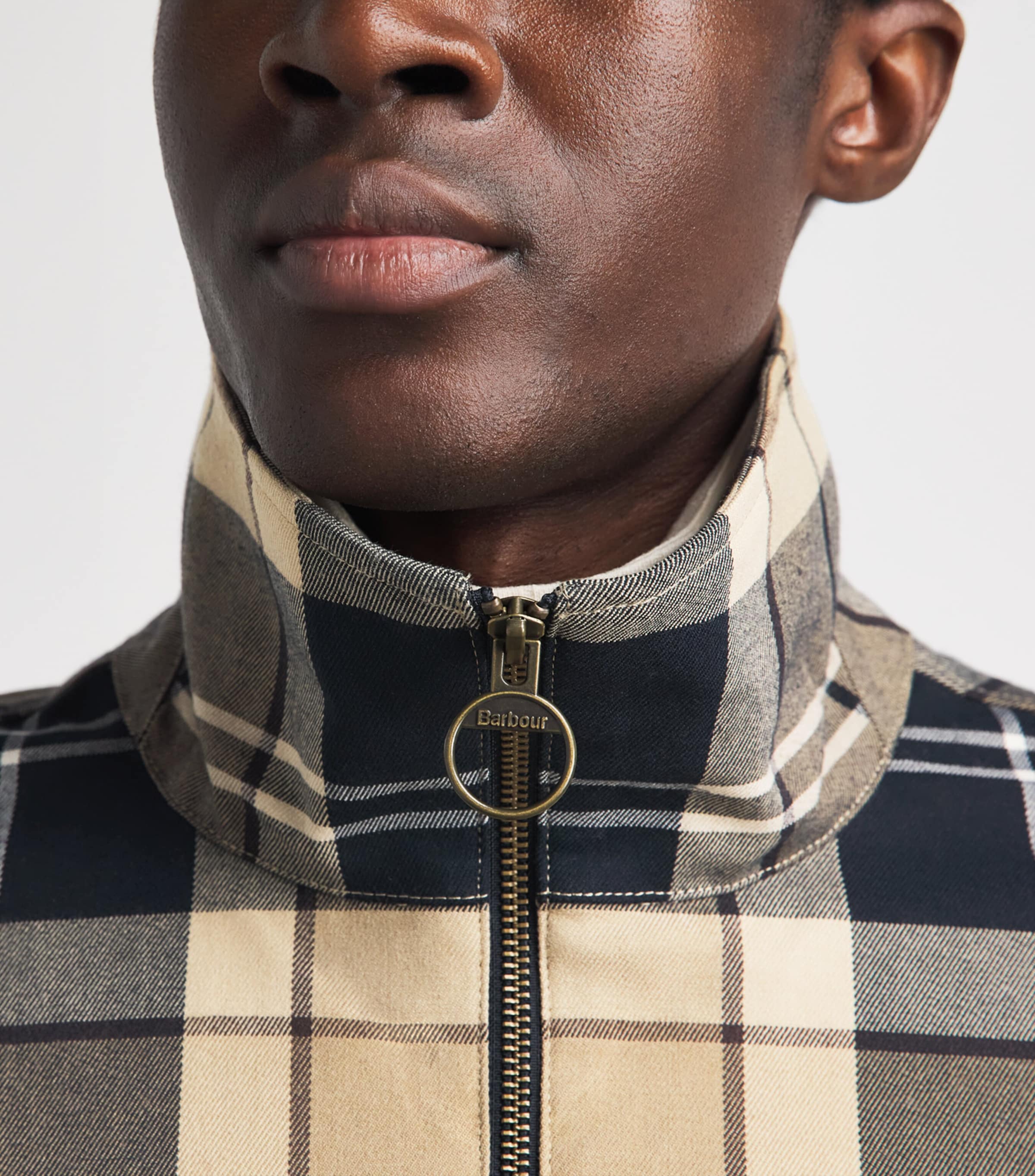 Barbour Mens Showerproof Tartan Jacket Birchwood Dress Trtn Image 6