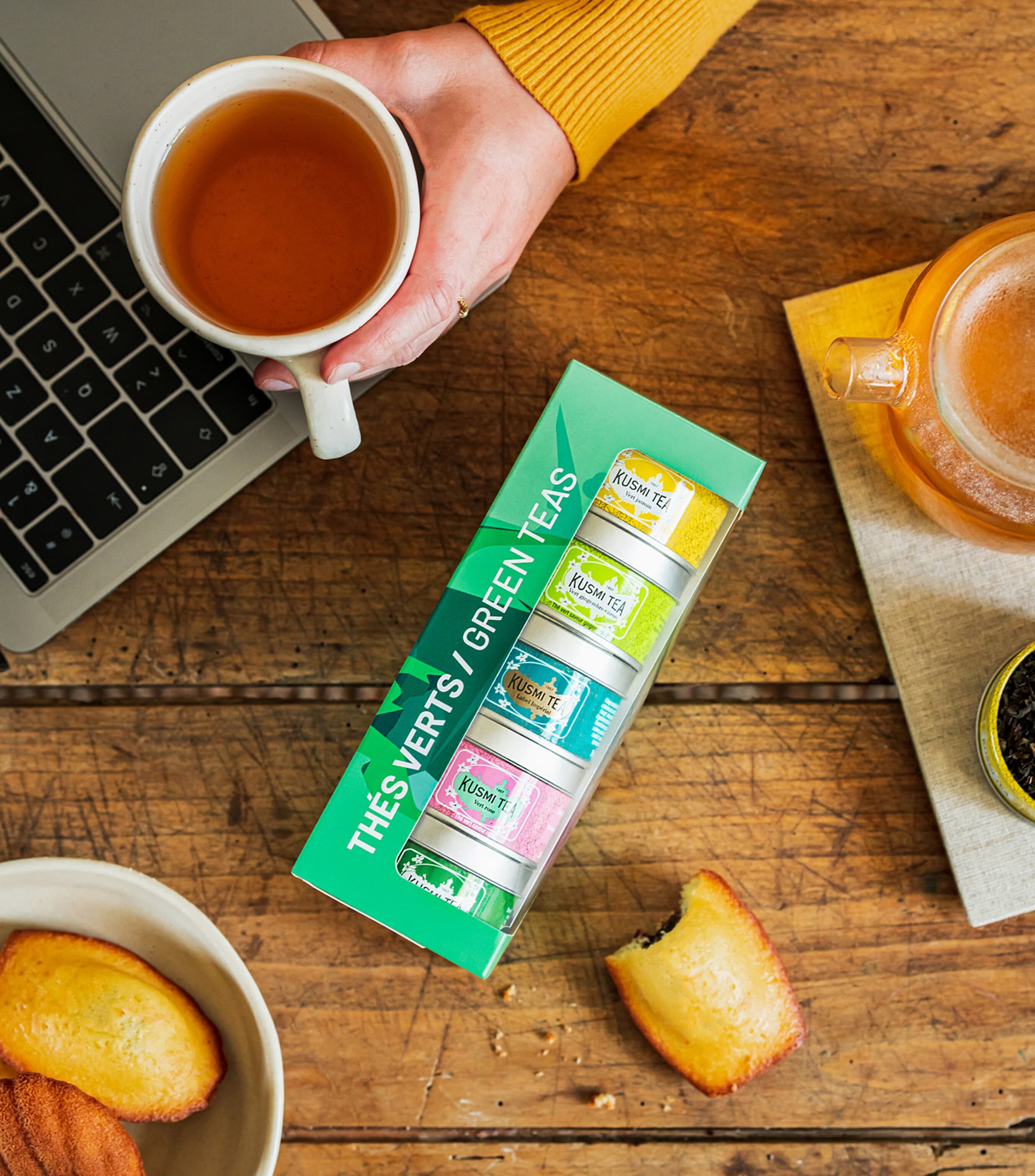 Organic Green Tea Gift Set NO COLOUR Image 4