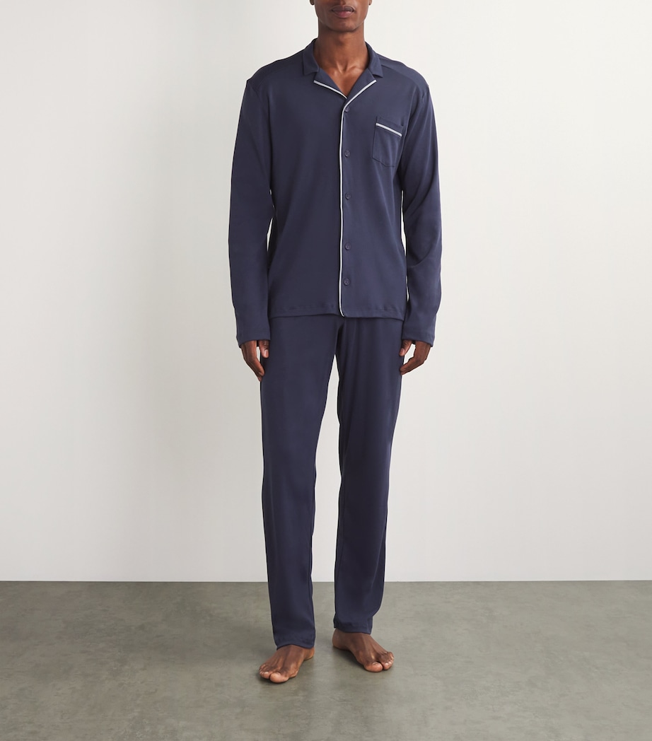 Night & Day Pyjama Set 0496/BLACK IRIS Image 2