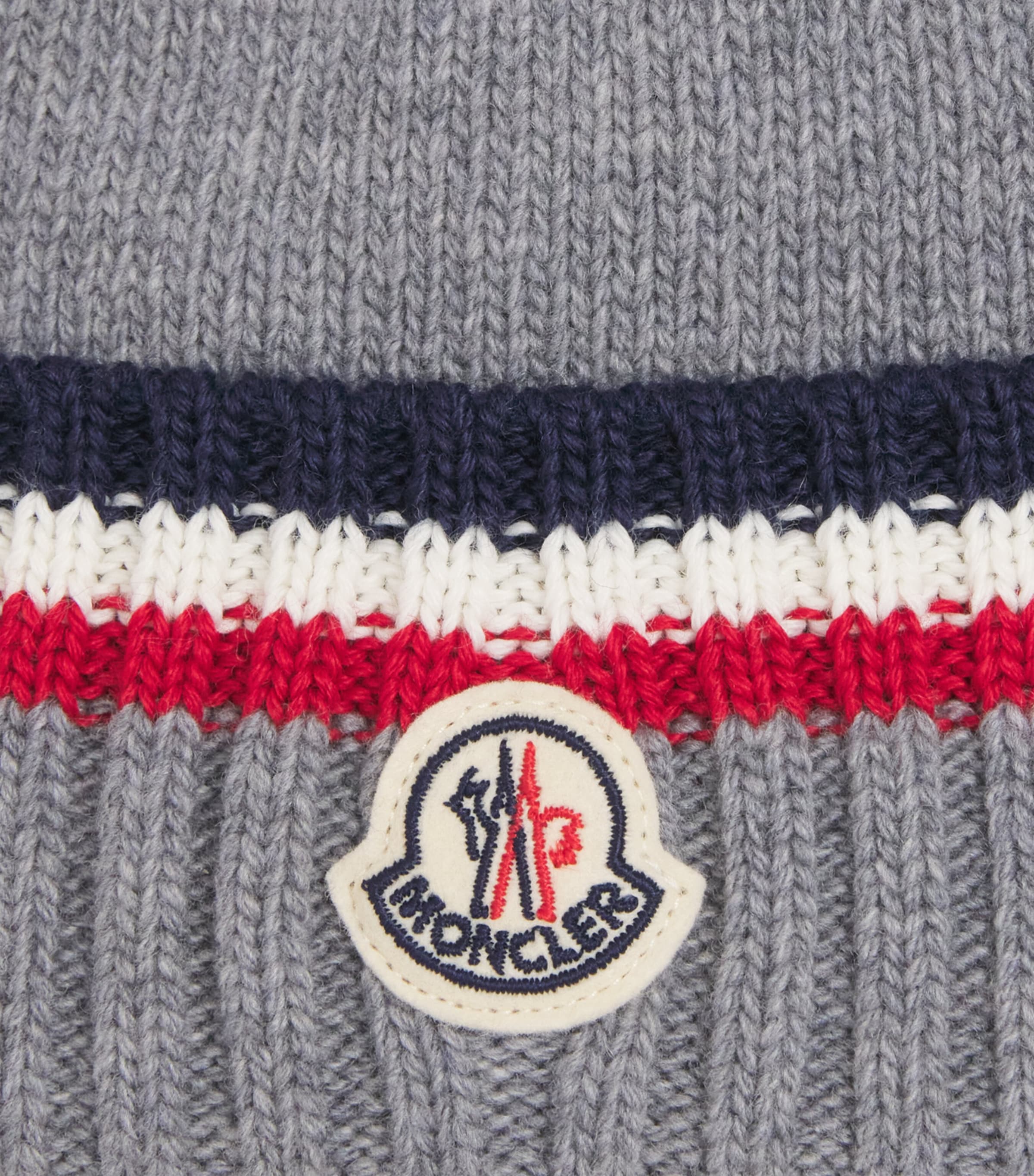 Moncler Enfant Virgin Wool-Cashmere Beanie Image 2