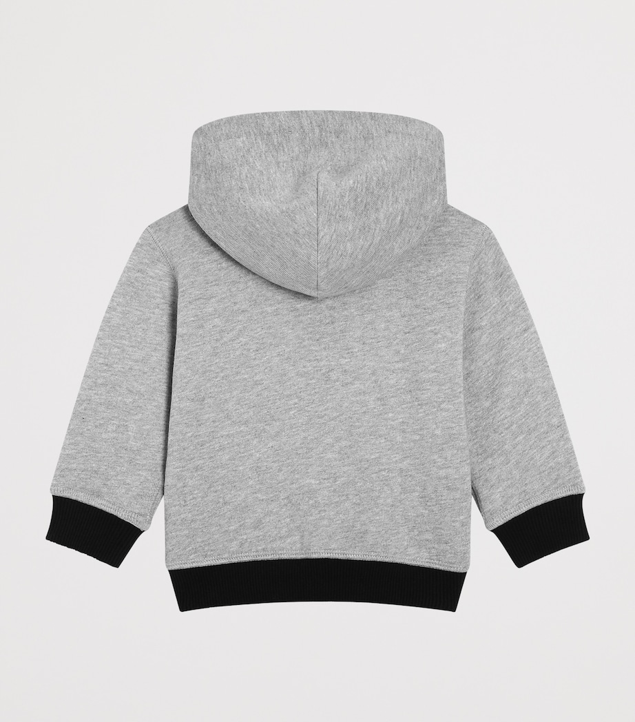 Jersey Zip-Up Hoodie (3-36 Months) S8290-MELANGE G Image 2