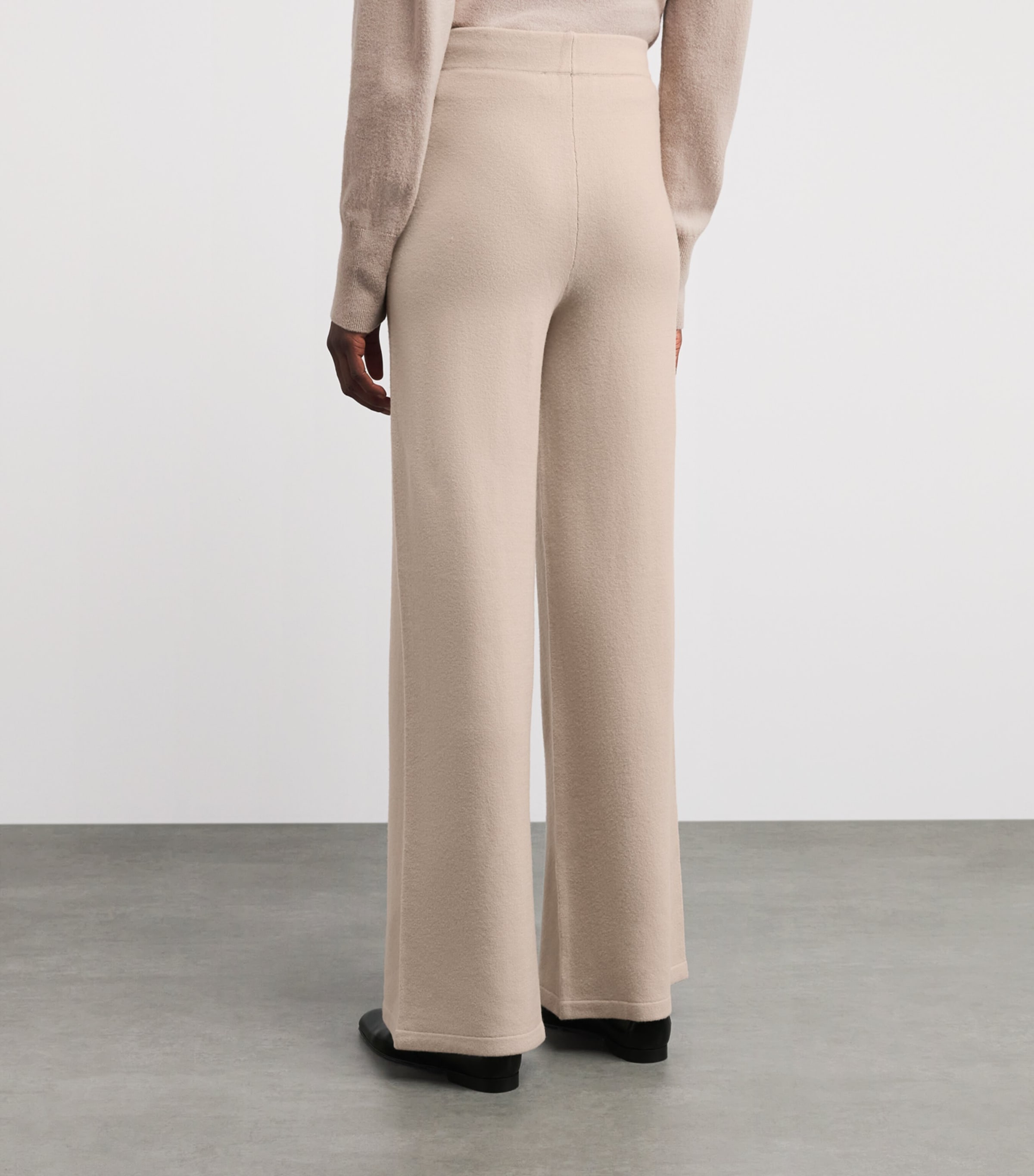 Yves Salomon Womens Merino Wool Straight Trousers Image 5
