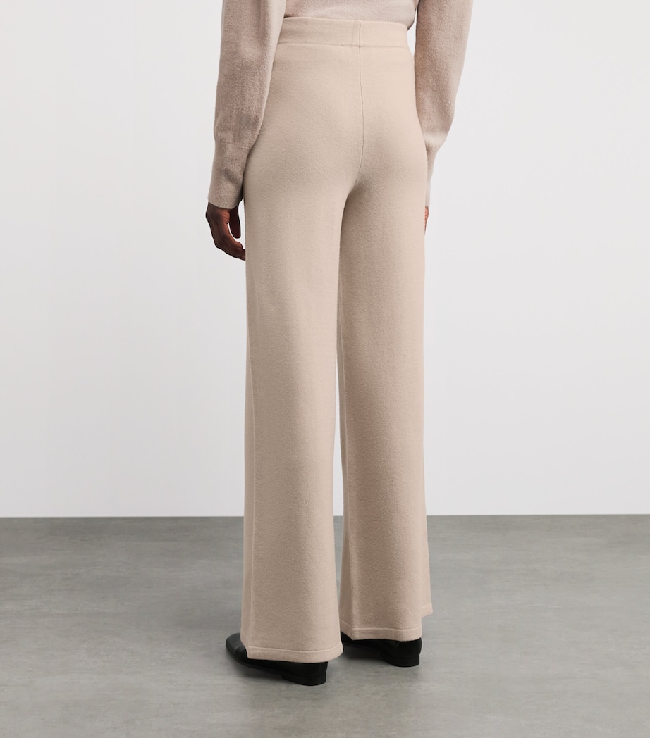 Yves Salomon Womens Merino Wool Straight Trousers Image 5