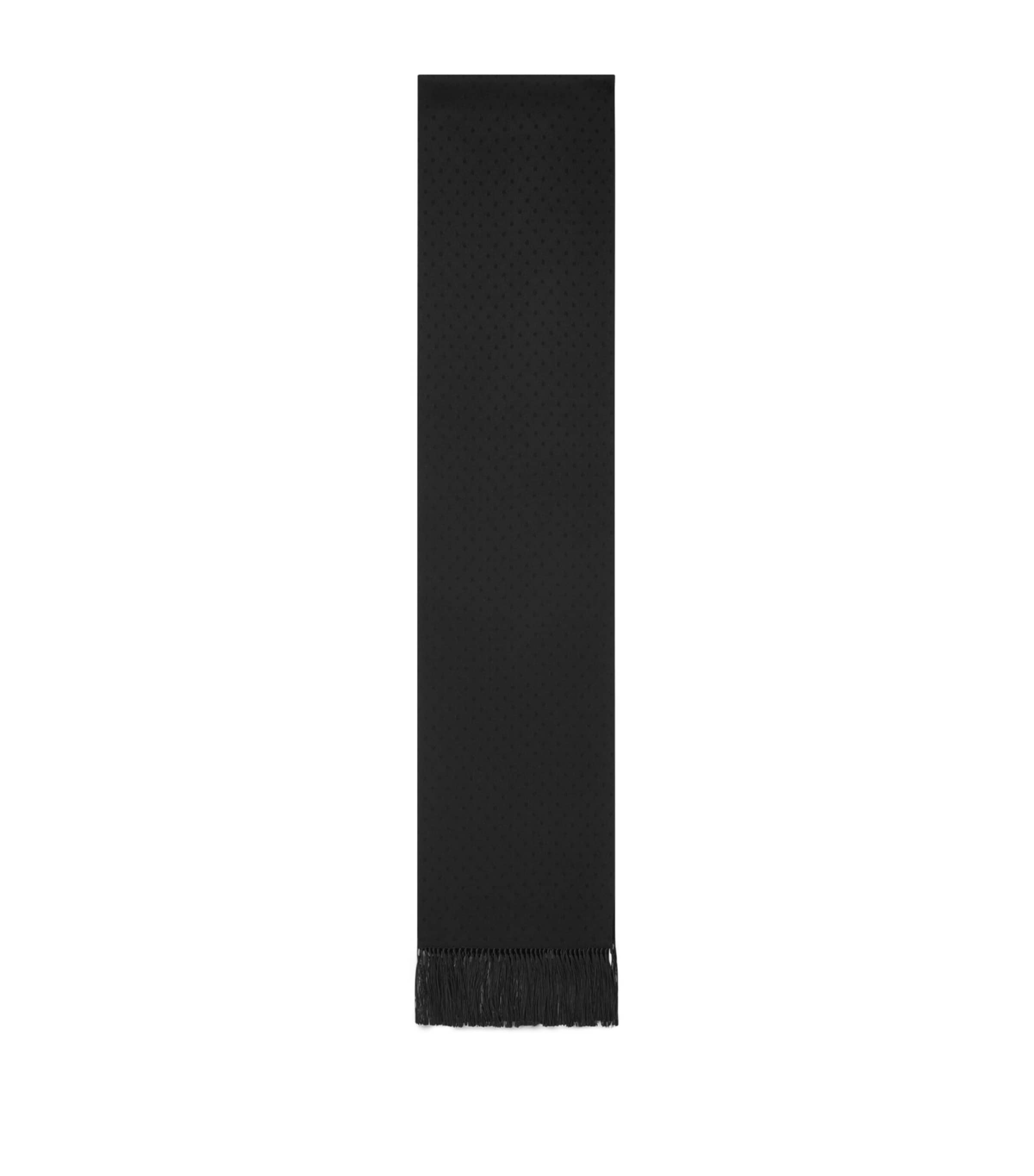 TOM FORD Silk Polka-Dot Scarf Naa Image 1