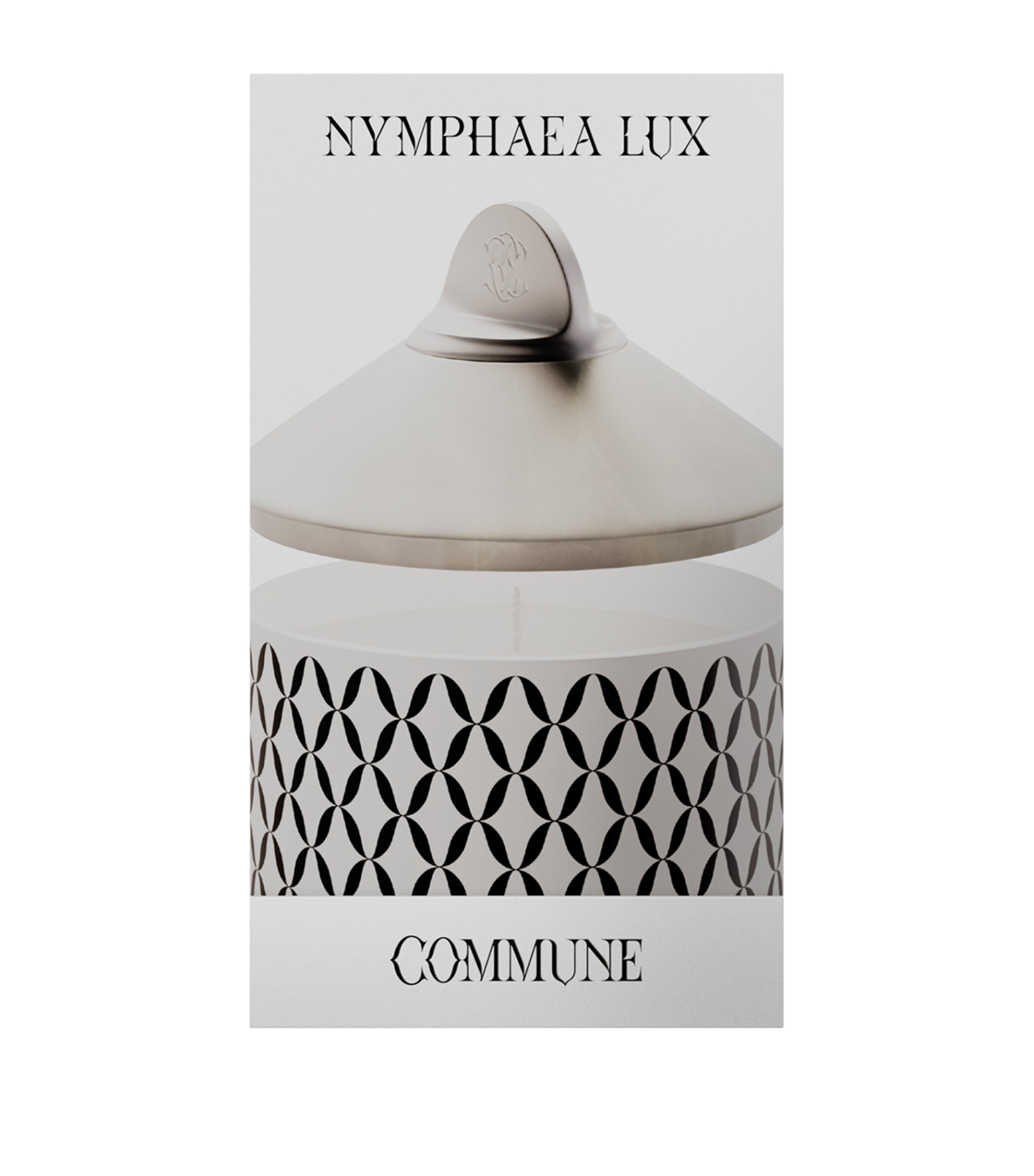 Nymphaea Lux Scented Candle with Cover (400g) NO COLOUR Image 8
