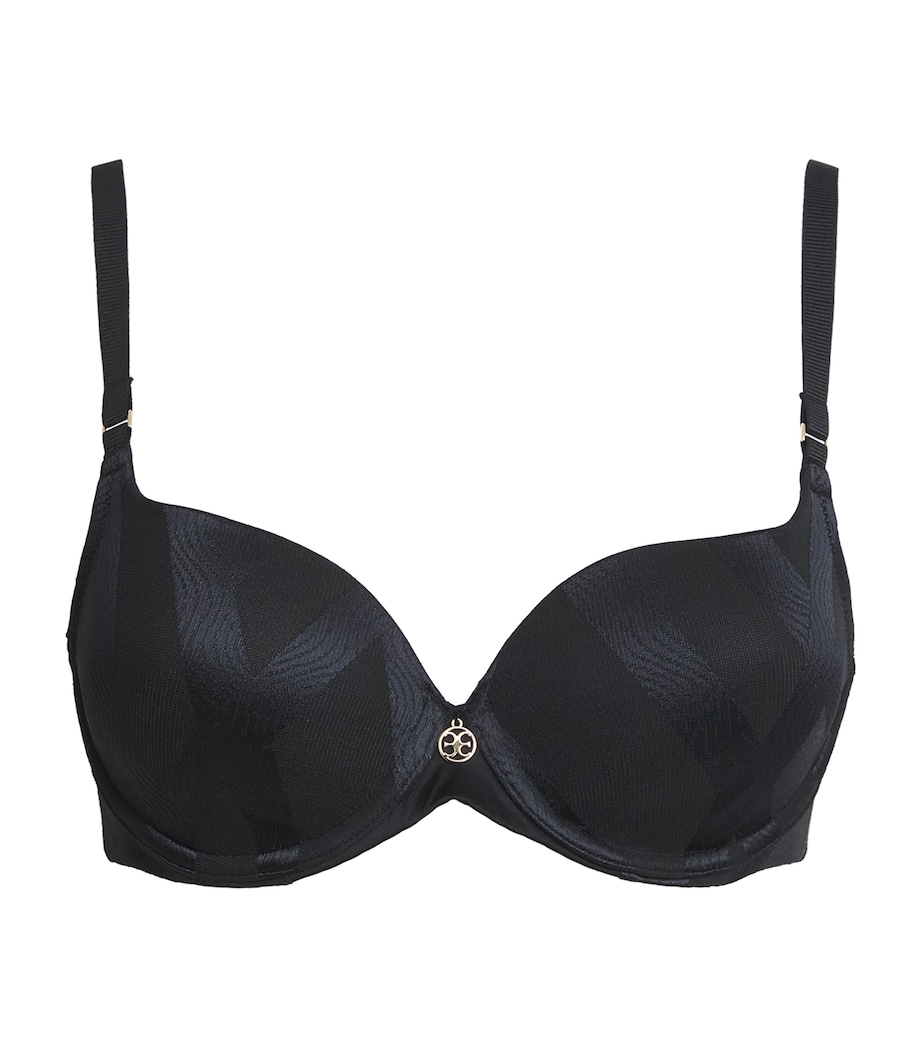 Chantelle Womens Glaze T-Shirt Bra Black Image 1