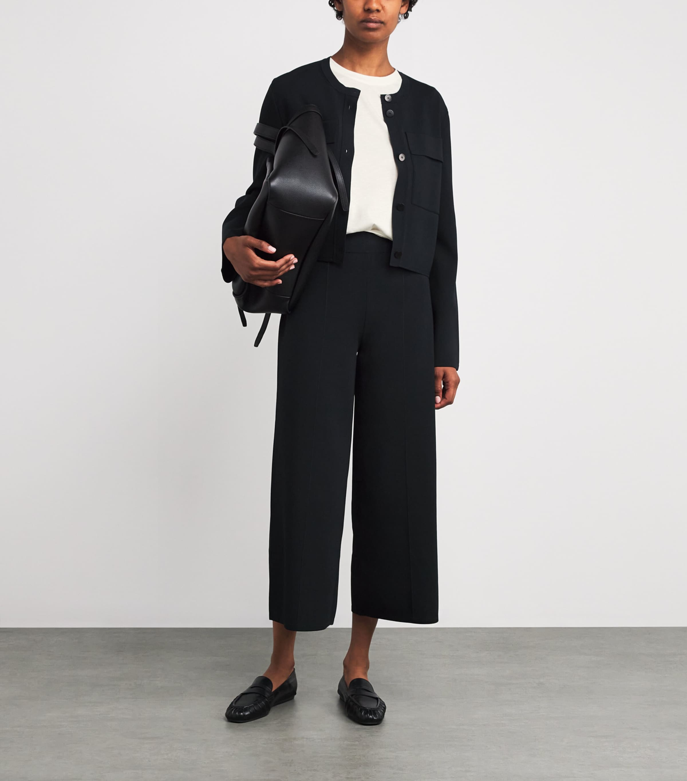 Cotton-Silk Tank Top OFF WHITE Image 2