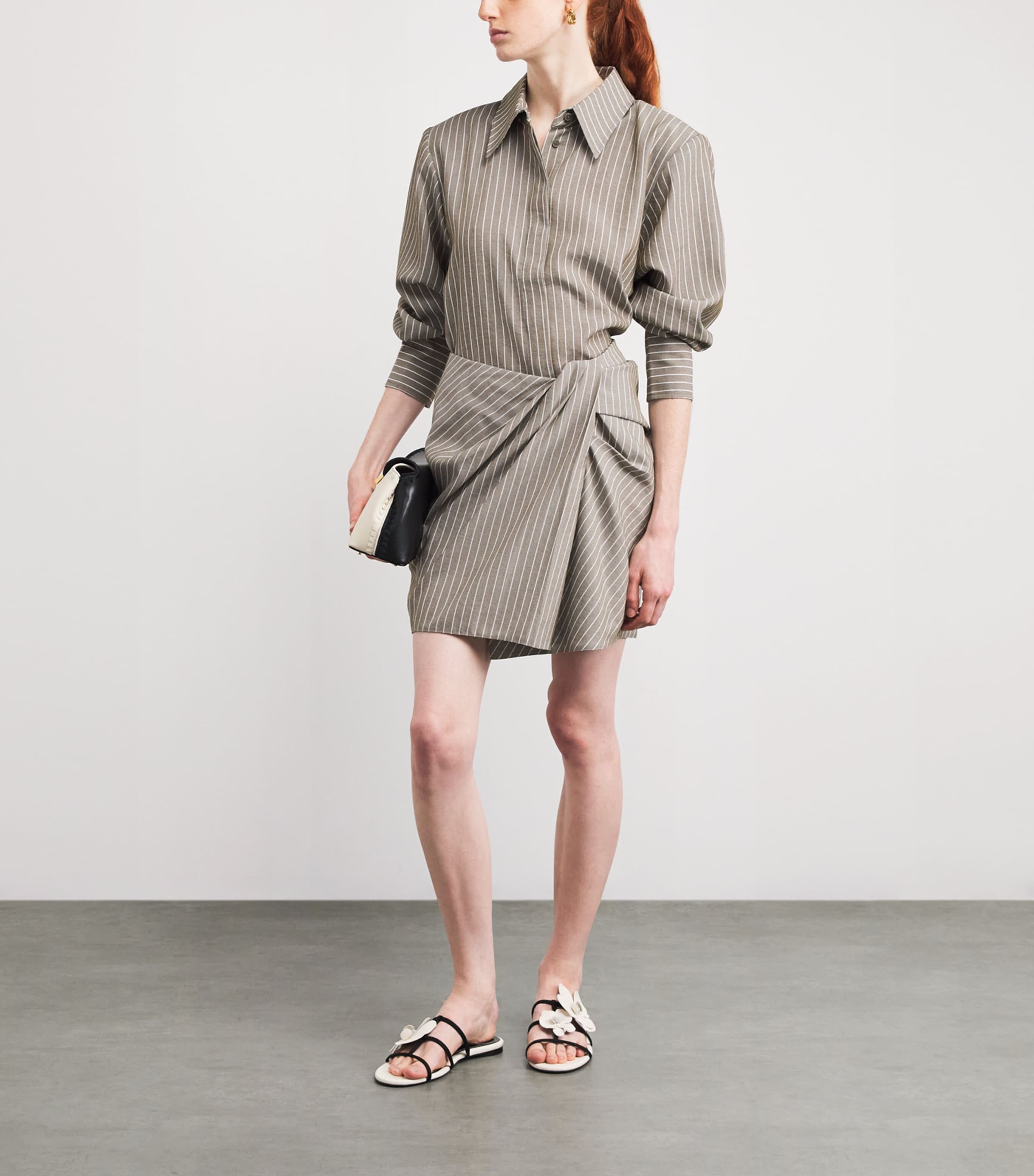 Illias Stripe Shirt M00 ECRU Image 2