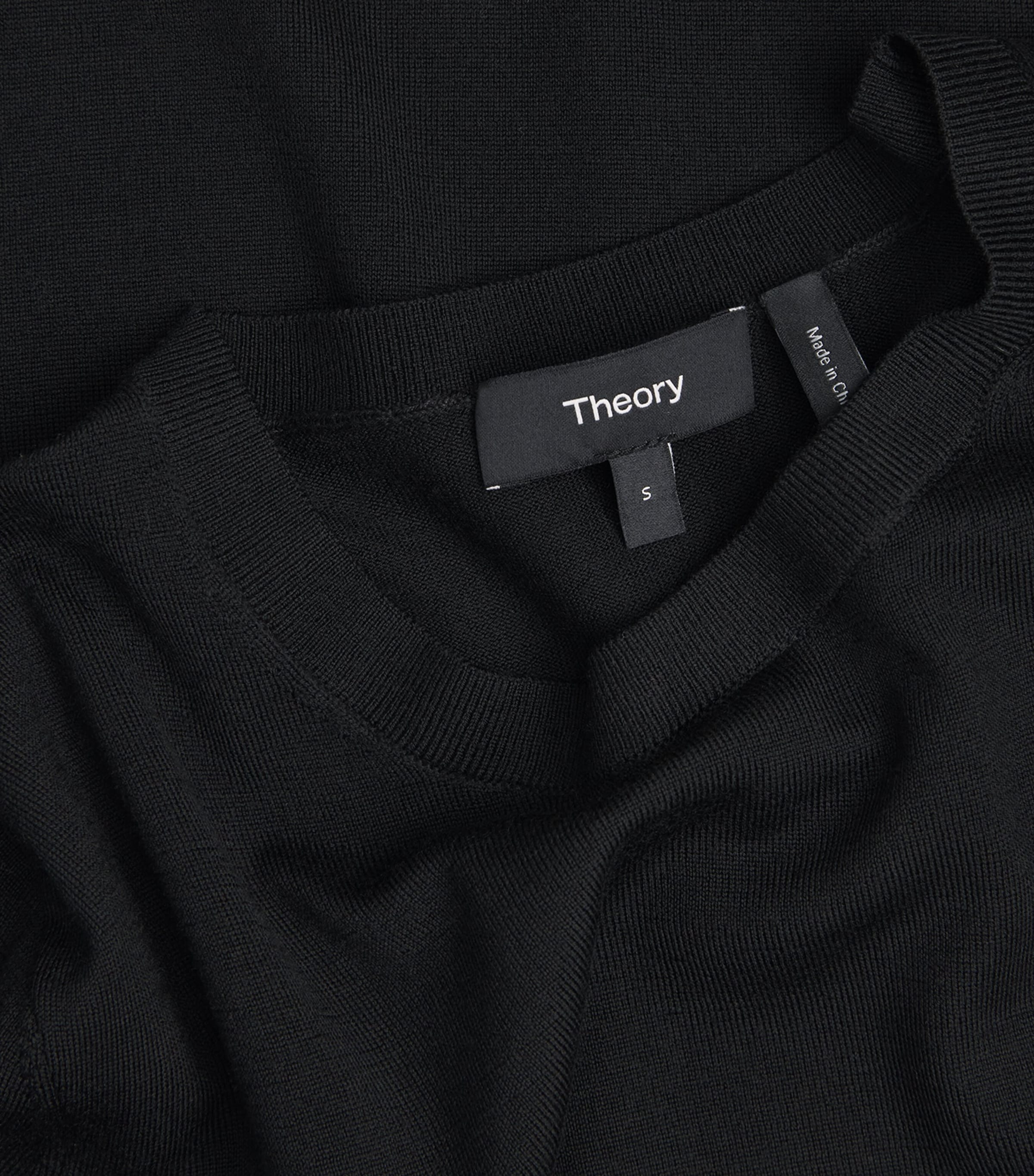 Wool Long-Sleeve T-Shirt BLACK Image 5