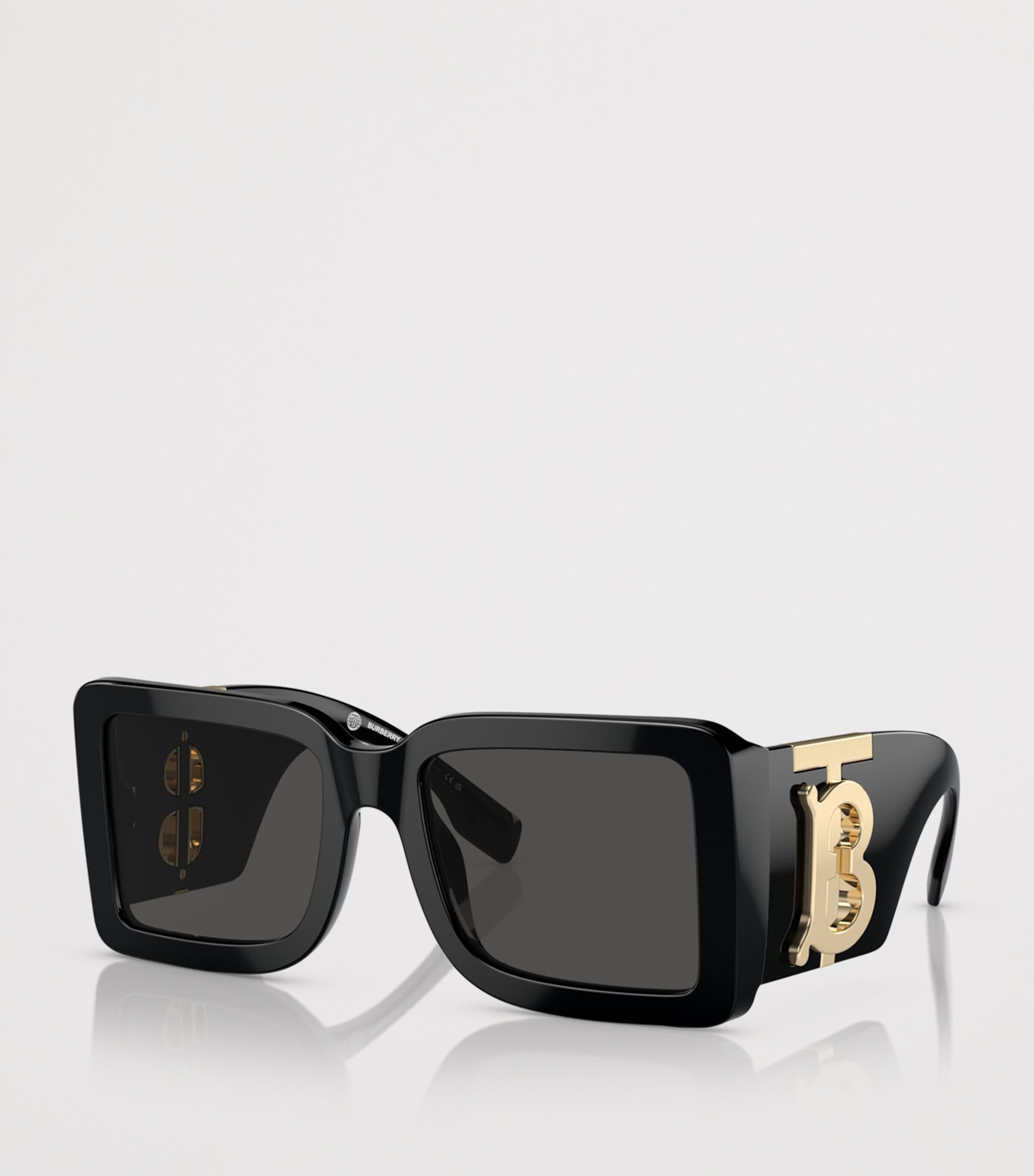 Burberry Oversized Square Sunglasses Black Image 2