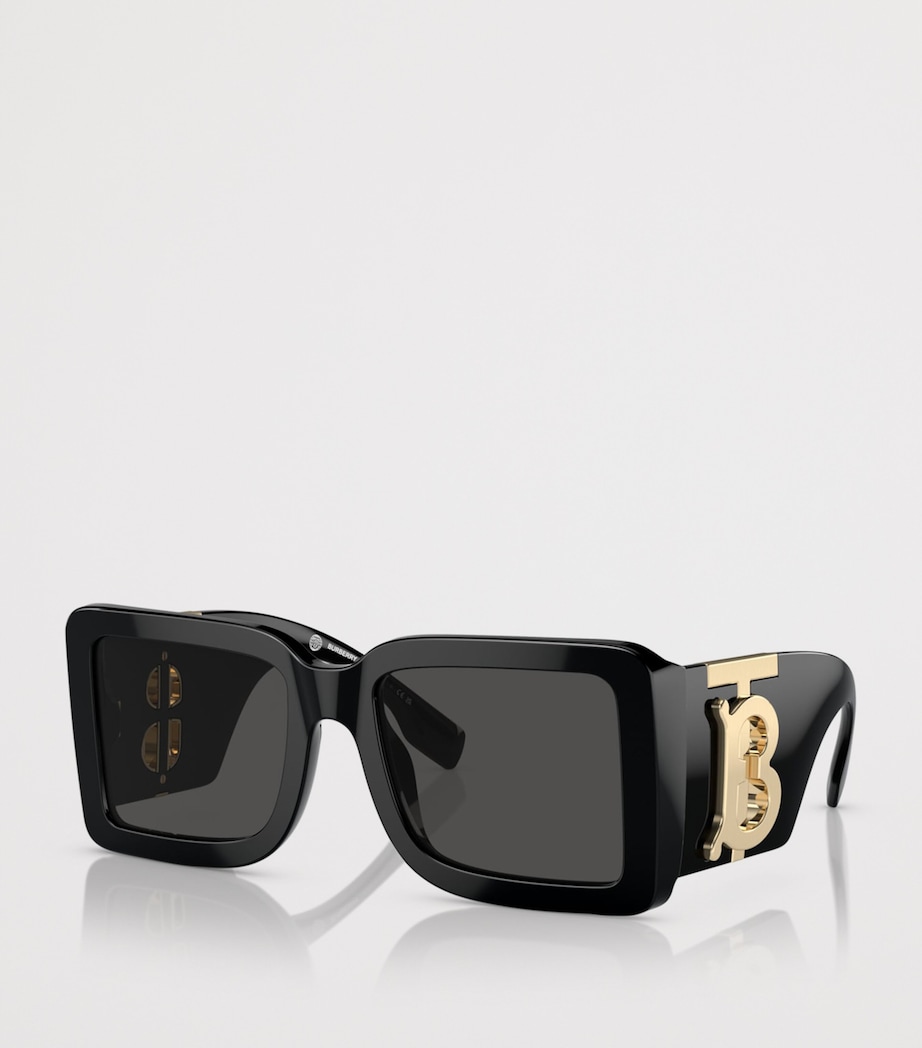 Burberry Oversized Square Sunglasses Black Image 2