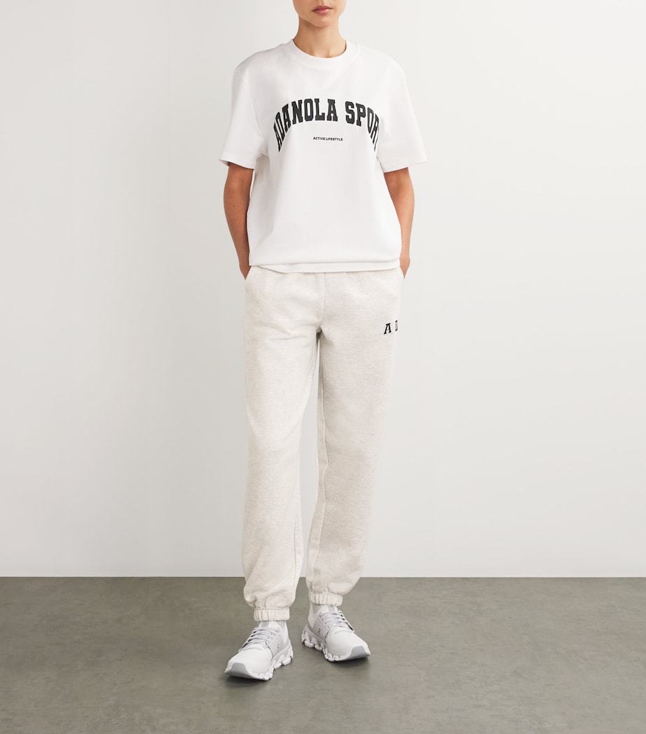 Organic Cotton ADA Sweatpants LIGHT GREY MELANGE Image 2
