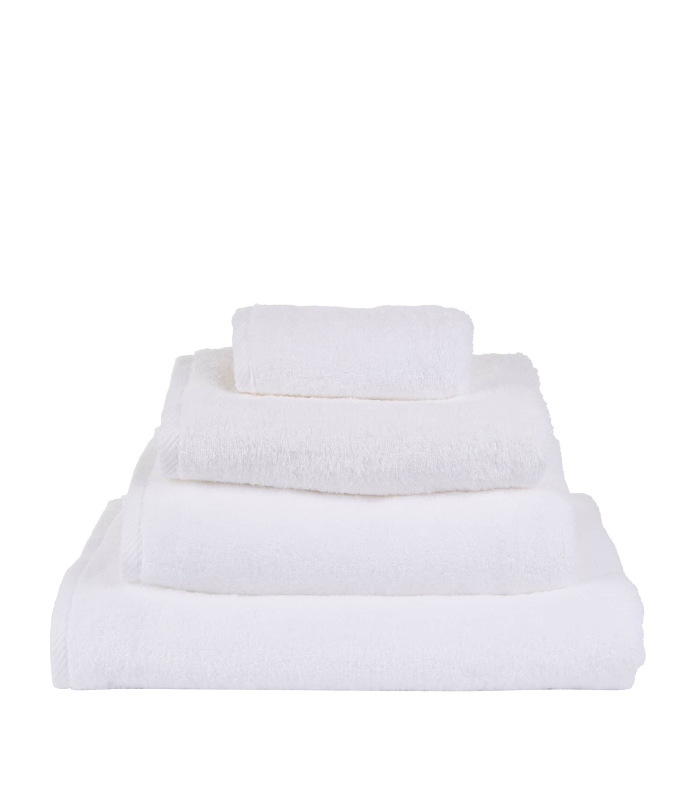 Hamam Glam Bath Towel In White