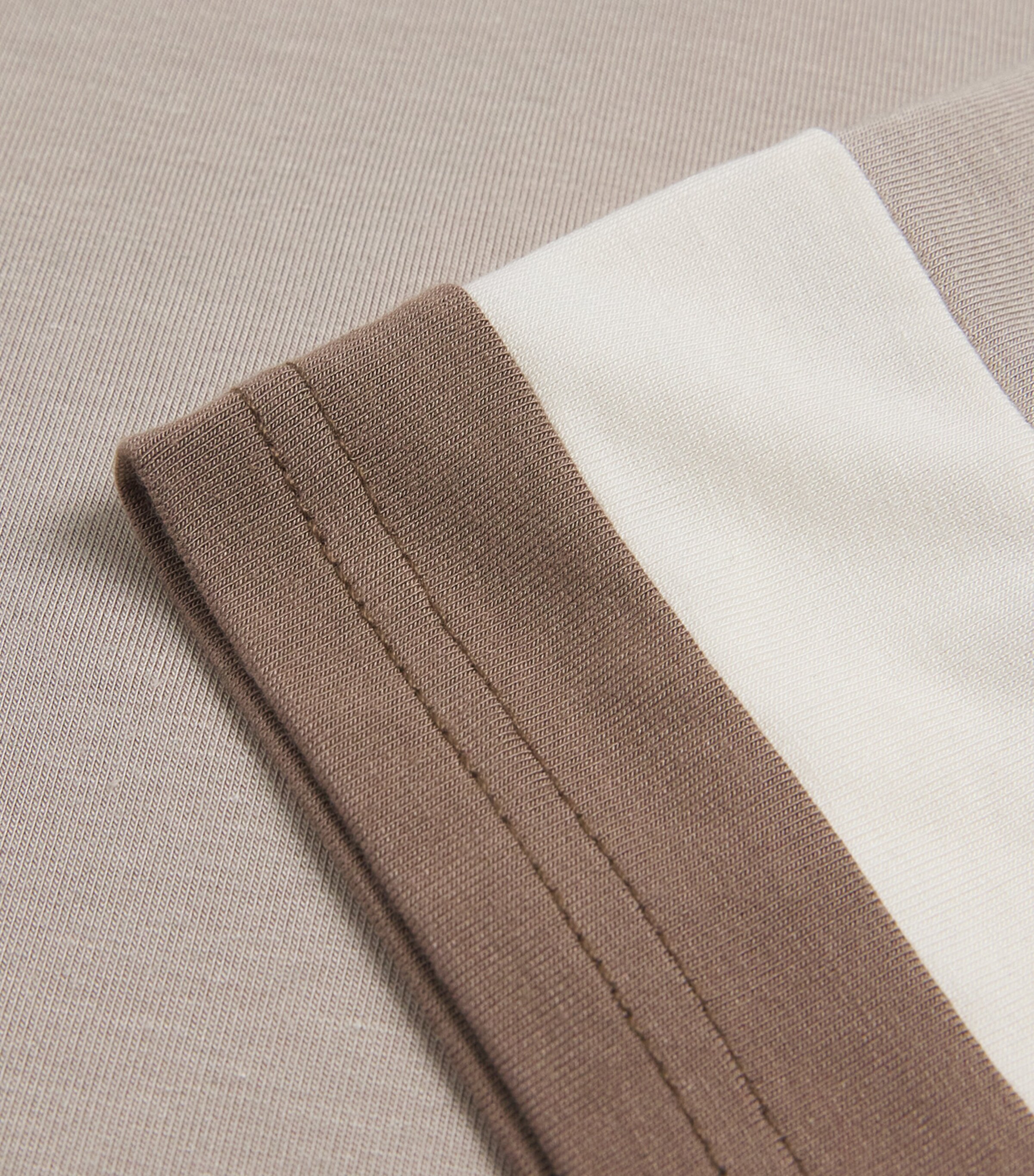 Stripe Pyjama Top (4-16 Years) DESERT Image 3