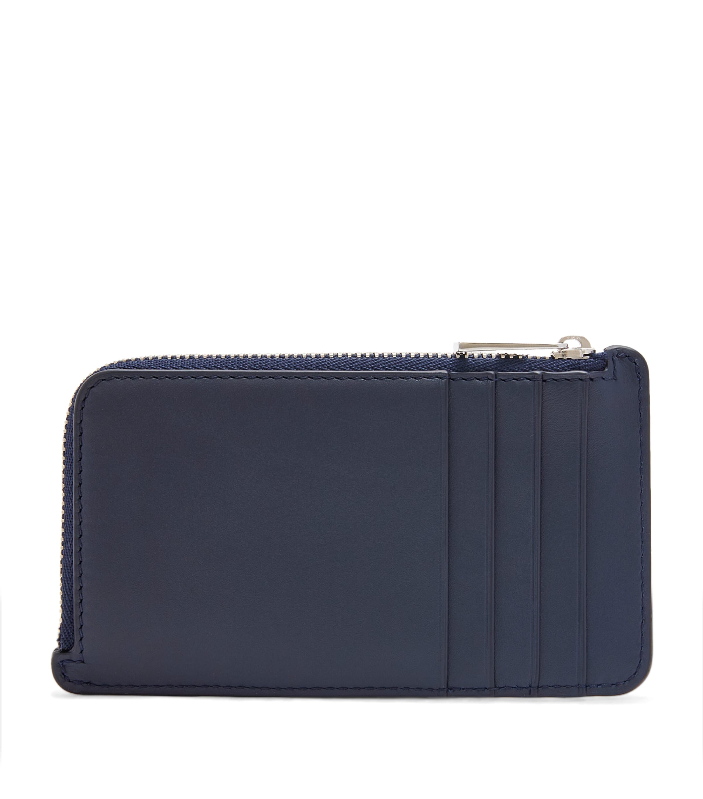 Debossed Logo Card Holder DEEP NAVY Image 2